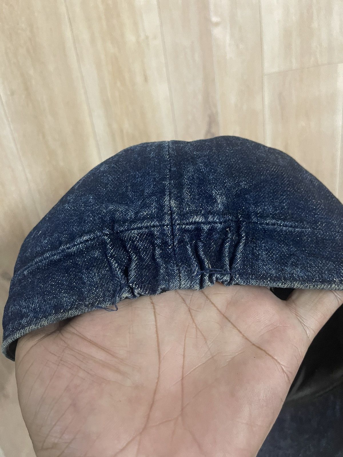 Denime × Japanese Brand Denim Cap By Denime Japan Distressed Mccoys Flathead Size ONE SIZE - 6 Thumbnail