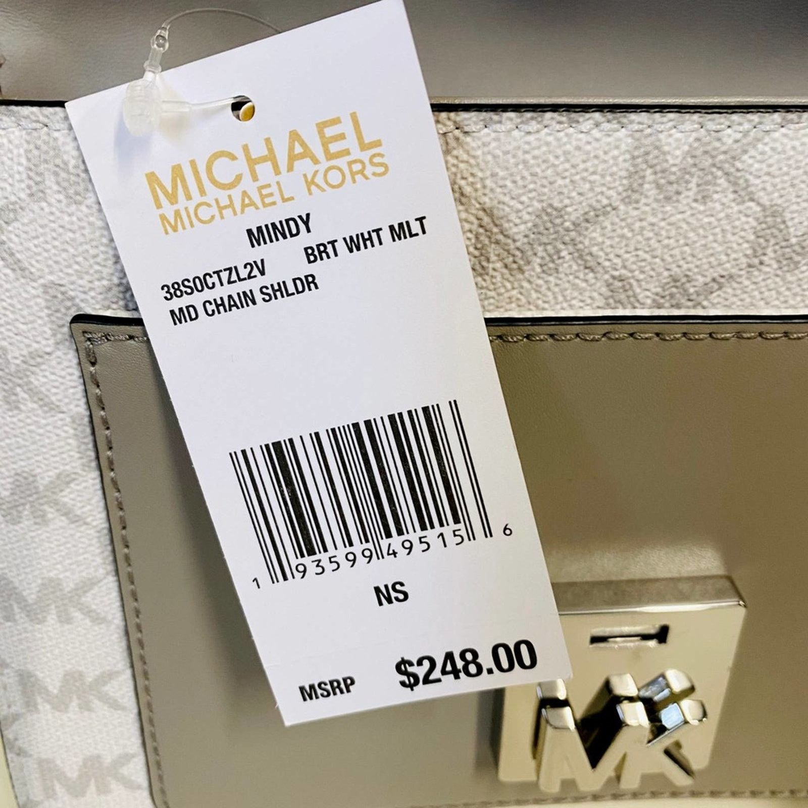 Michael Kors Michael Kors 38S0CTZL2V MINDY stitching leather chain bag Size ONE SIZE - 8 Thumbnail