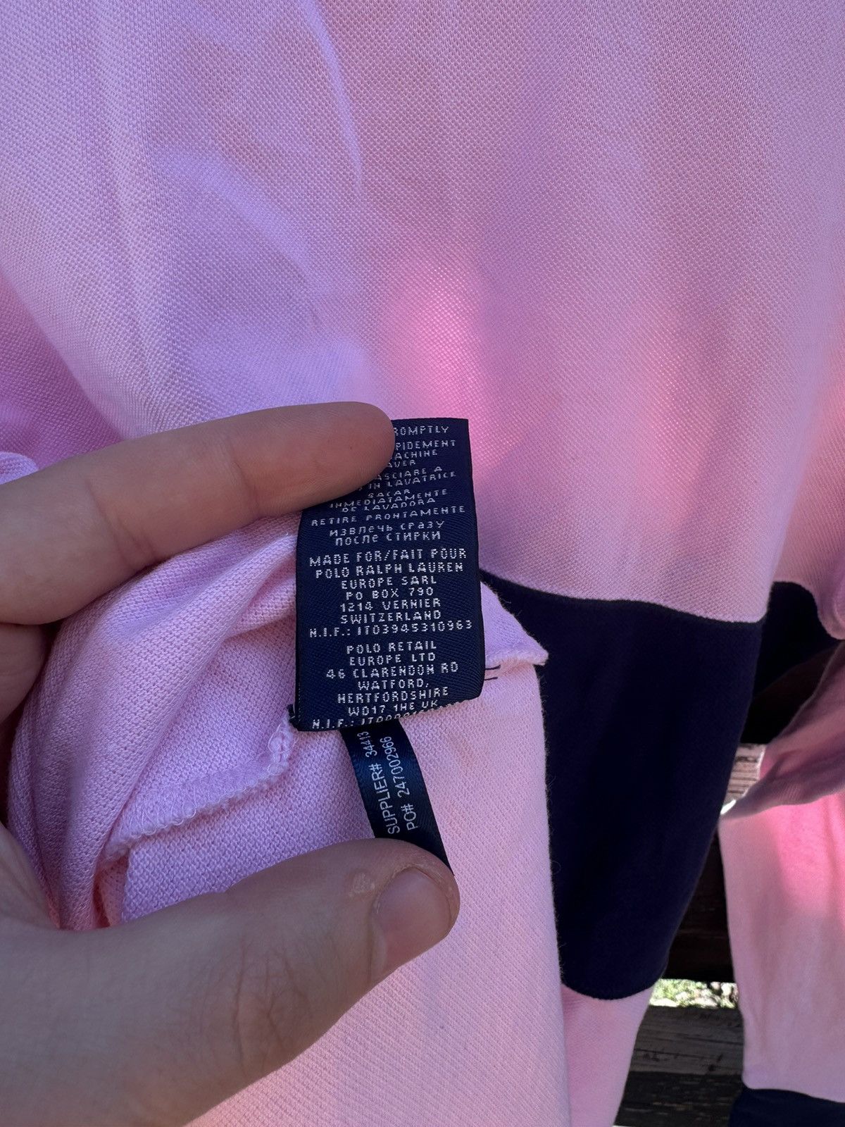Polo Ralph Lauren Vintage Ralph Lauren y2k polo rugby Chief Keef style pink Size XL / US 12-14 / IT 48-50 - 9 Thumbnail