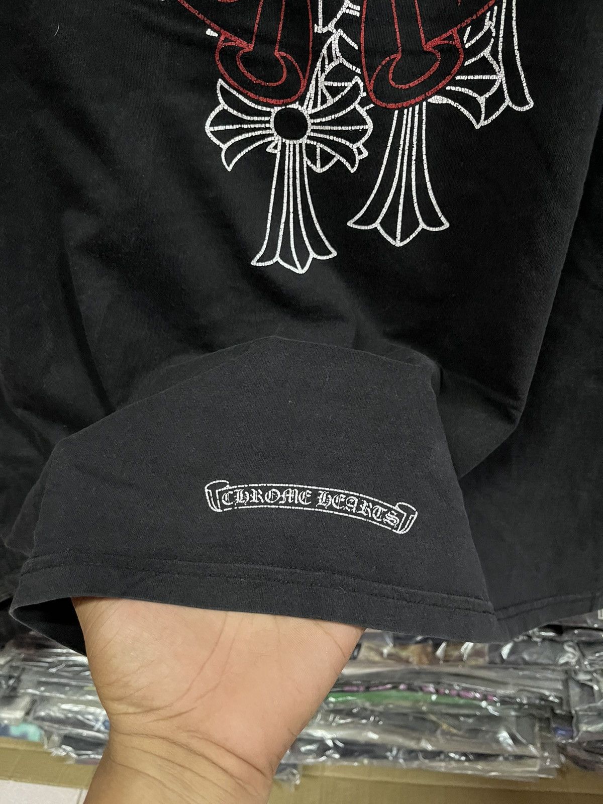 Chrome Hearts Chrome Hearts Red Horseshoe🔥🔥🔥 Size US XXL / EU 58 / 5 - 12 Thumbnail