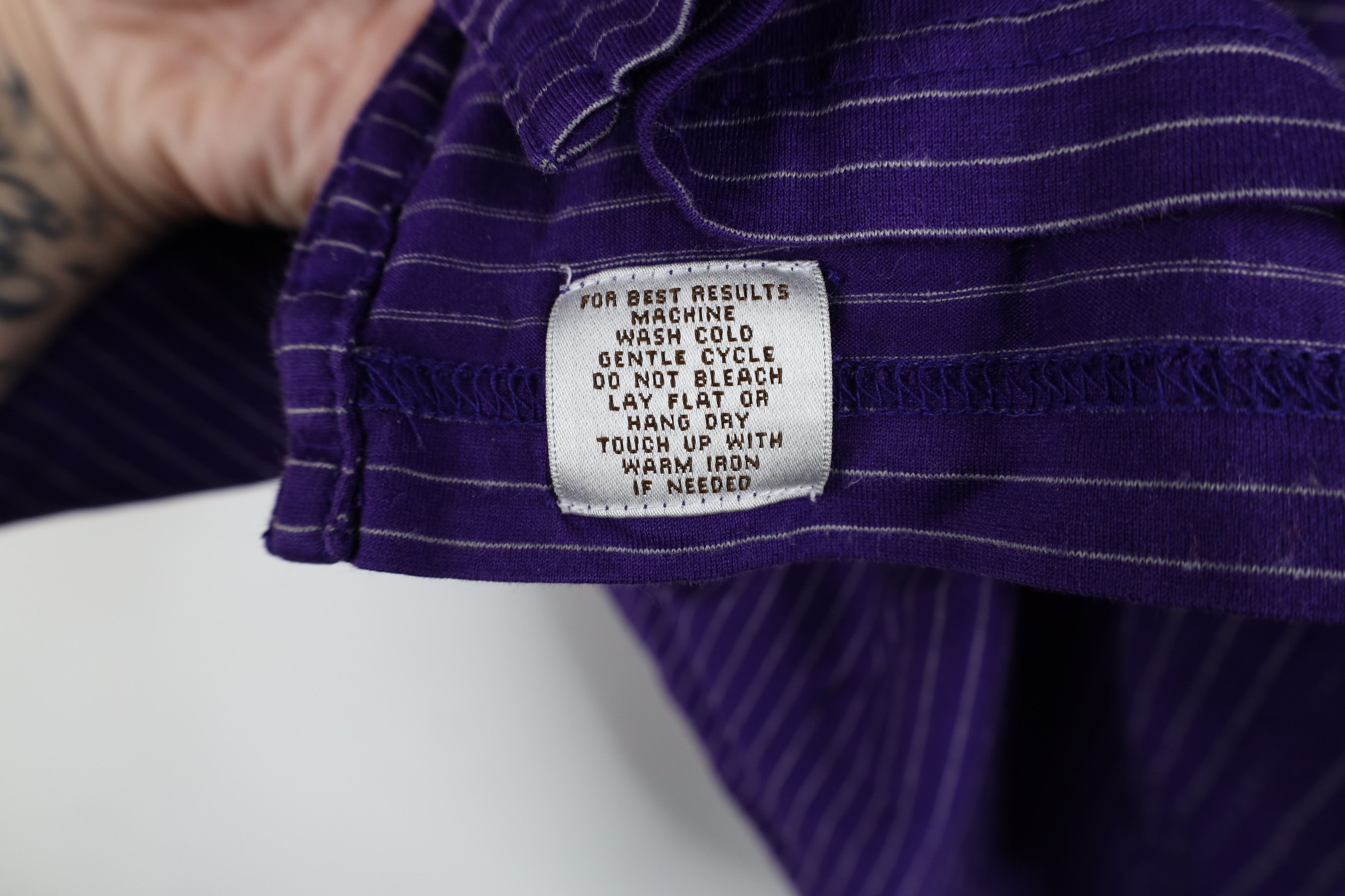 Peter Millar Peter Millar Cotton Knit Collared Golf Polo Shirt Purple Size US XL / EU 56 / 4 - 10 Thumbnail