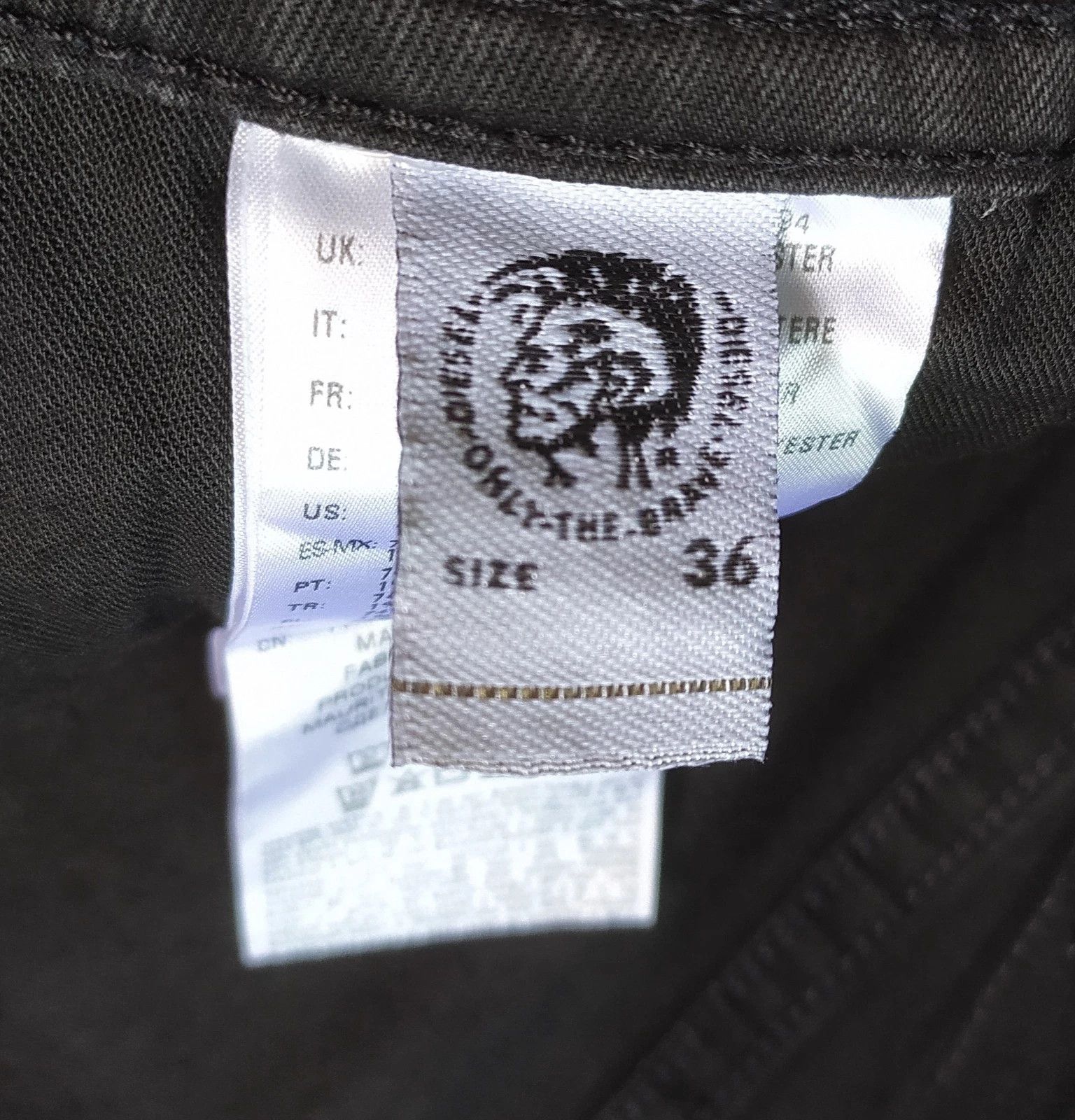 Diesel Diesel THOMMER-C L.32 MENS JEANS T/9608 Size US 36 / EU 52 - 8 Thumbnail