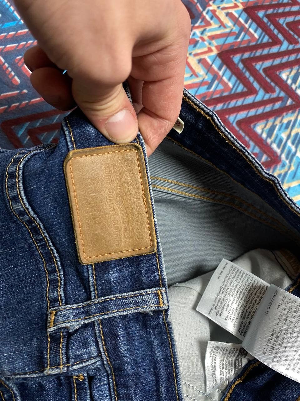 Levi's × Vintage Vintage Levi’s 721 skinny distressed jeans denim size 28 Size 28" / US 6 / IT 42 - 5 Thumbnail
