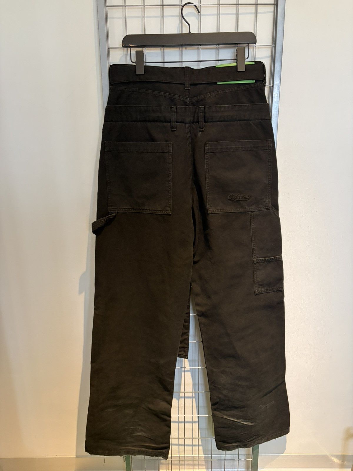 Off-White Off white double waist carpenter jeans Size US 31 - 2 Thumbnail