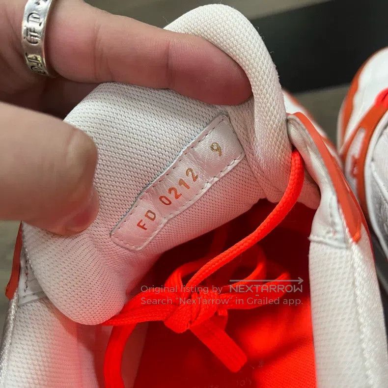 Louis Vuitton Louis Vuitton White orange shoes Size US 9 / EU 42 - 7 Thumbnail