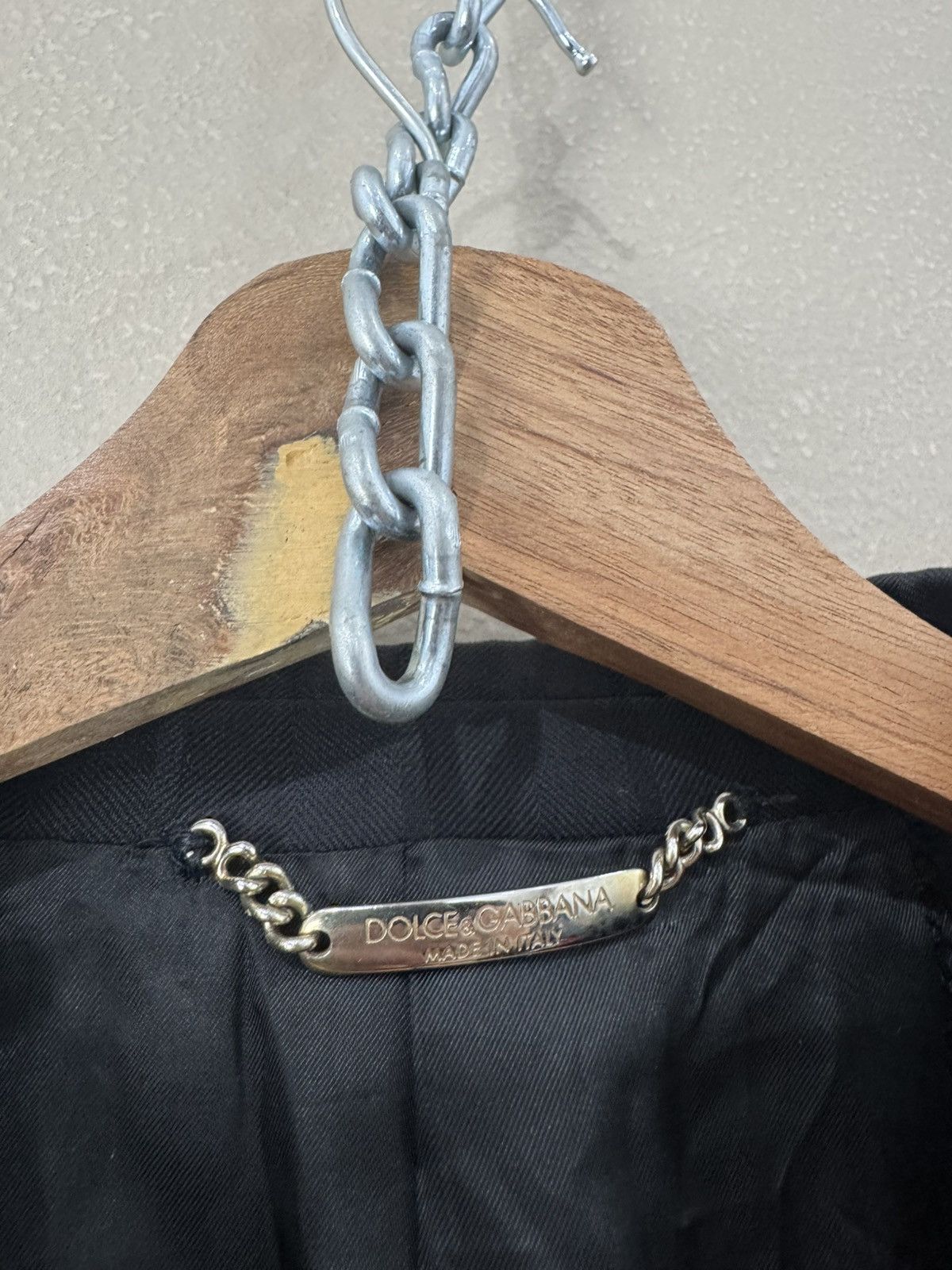 Dolce & Gabbana DOLCE & GABBANA Jacket Coat Blazer Striped Luxury Oversize Size 52R - 3 Thumbnail