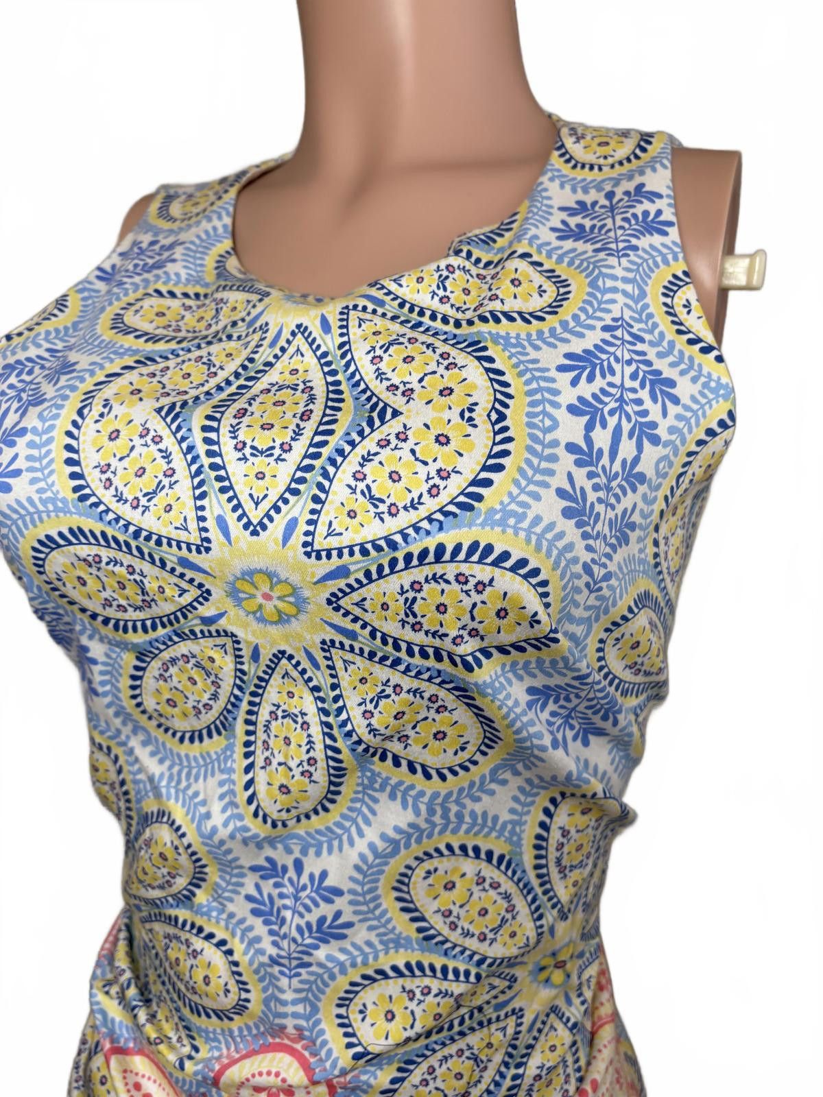 Other Sleeveless Floral Patterned Summer Preppy Resort Size 8 Size M / US 6-8 / IT 42-44 - 2 Thumbnail