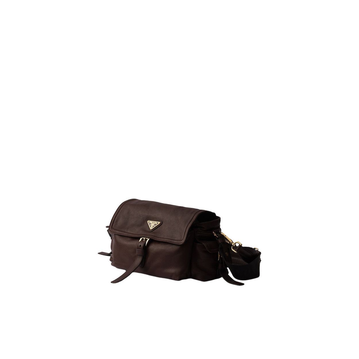 Prada PRADA $3700 Sienna Prada Explore medium leather shoulder bag Size ONE SIZE - 2 Thumbnail