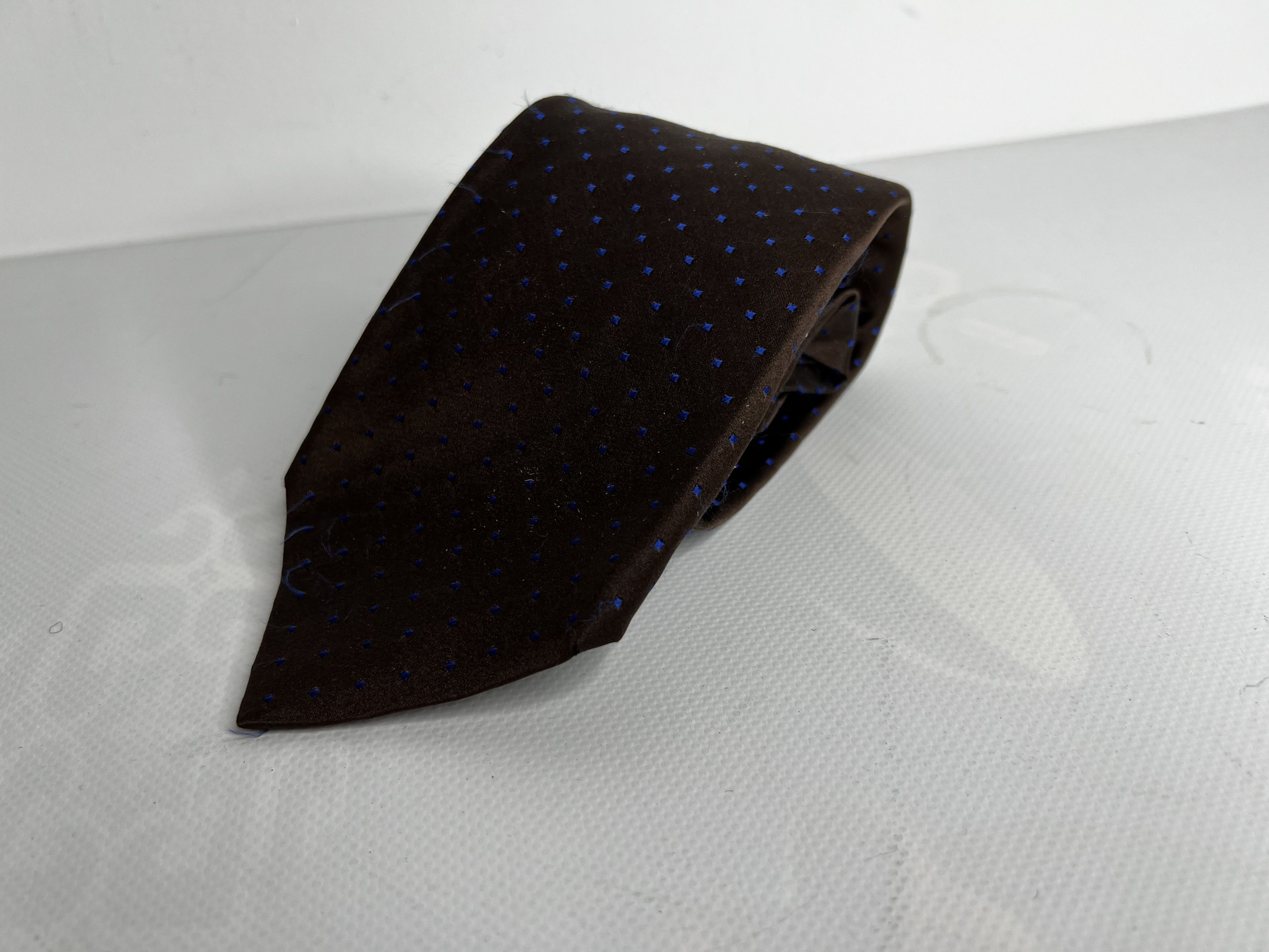 Kiton VINTAGE KITON NAPOLI SILK TIE GEOMETRIC MADE IN ITALY Size ONE SIZE - 1 Thumbnail