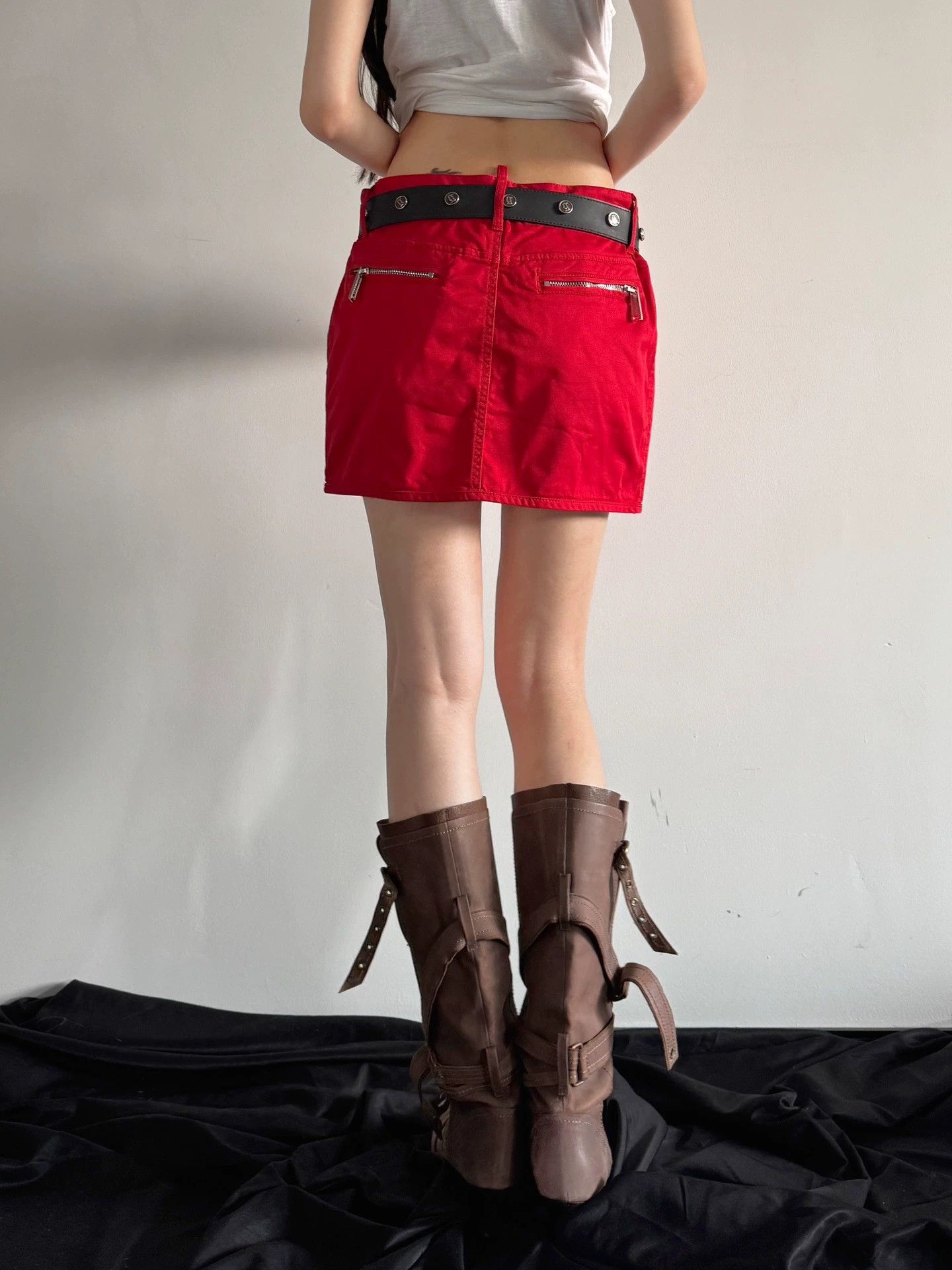 Dsquared2 Dsquared2 Vintage Zipper Denim Skirt Size 42 Size 28" / US 6 / IT 42 - 3 Thumbnail