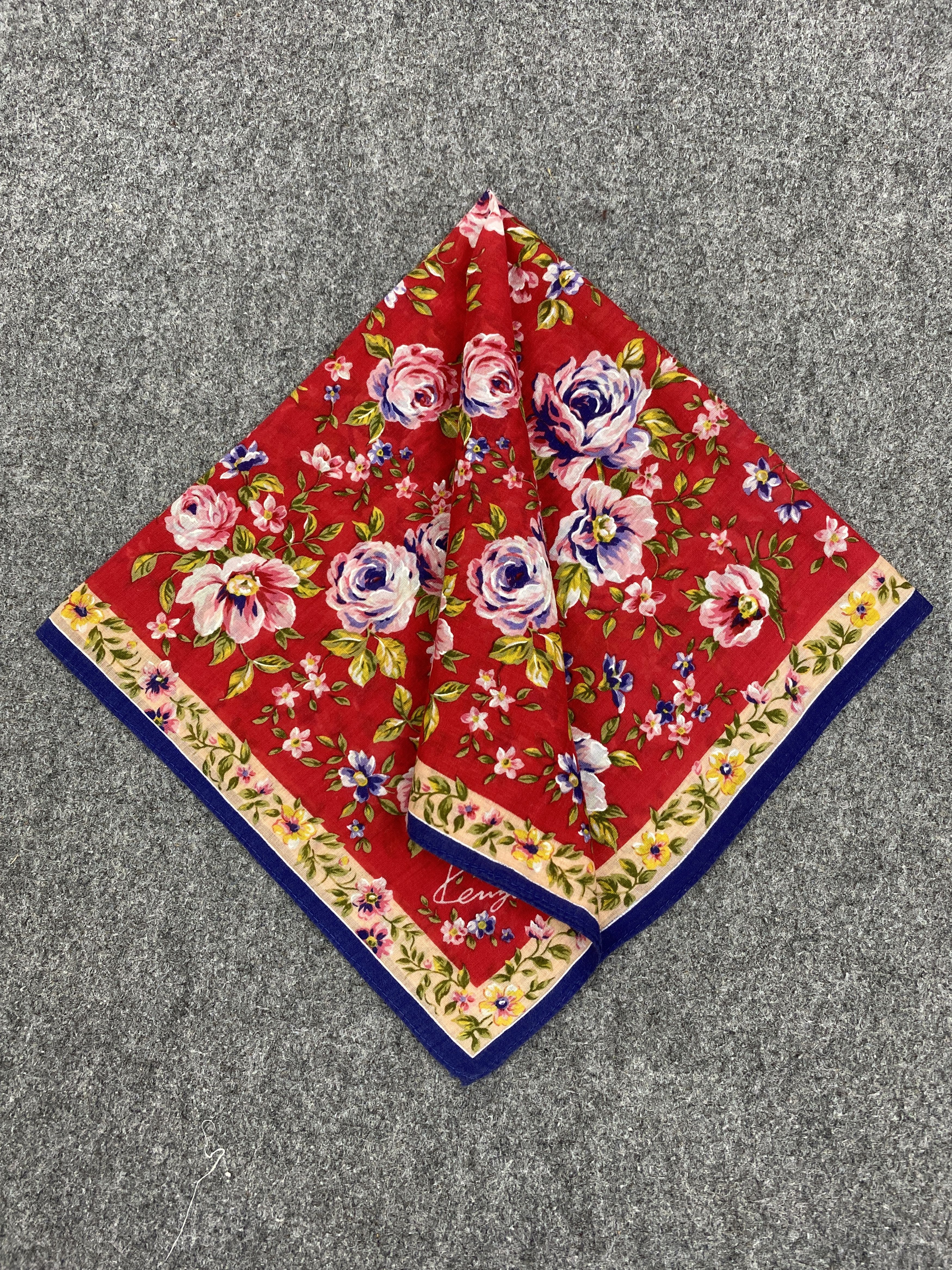 Kenzo Kenzo Handkerchief / Bandana / Neckerchief HKC0384 Size ONE SIZE - 3 Thumbnail