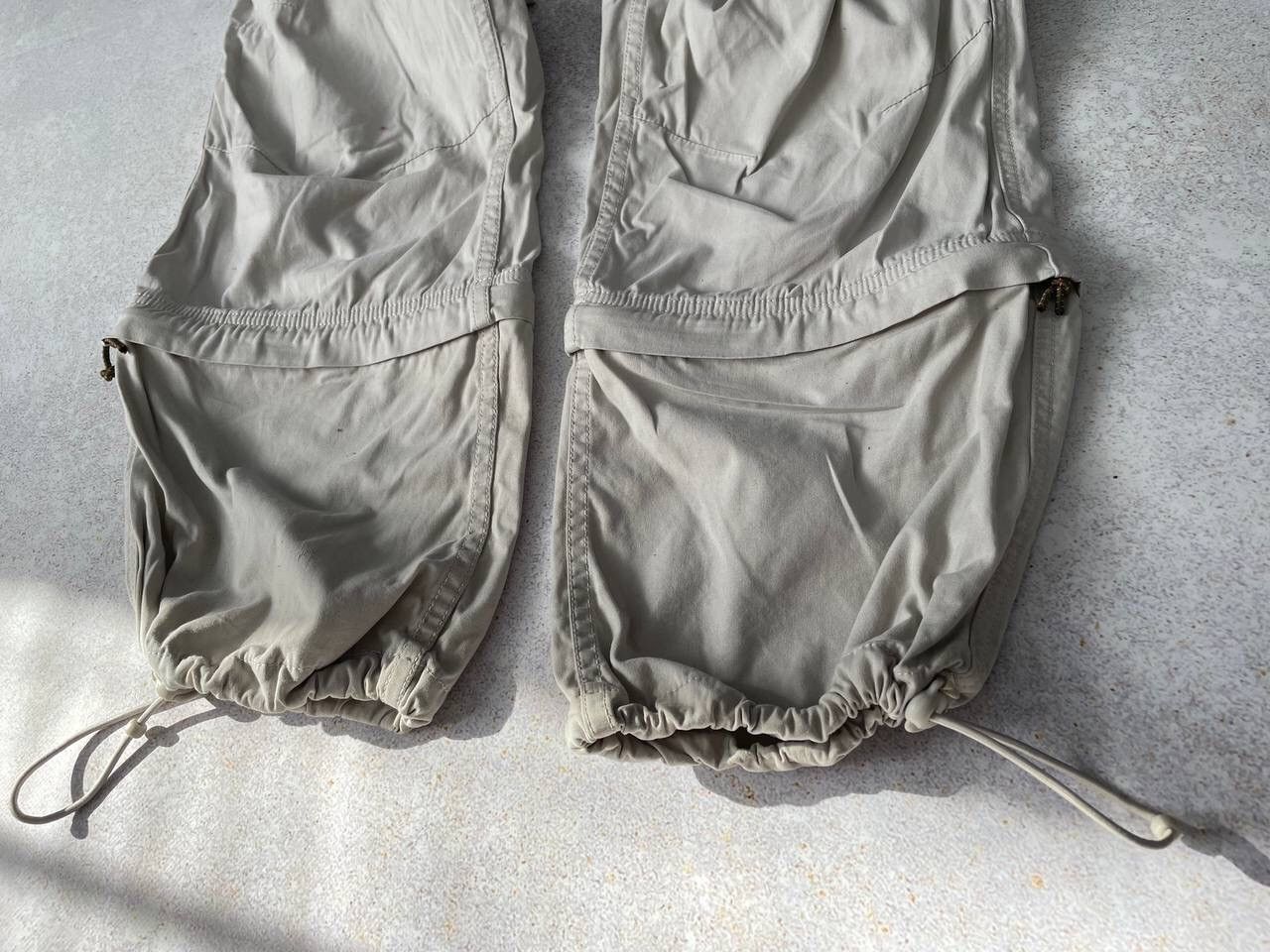 Schott Vintage 90s Schott Cargo Parachute Baggy Transformer Pants Size US 34 / EU 50 - 11 Thumbnail