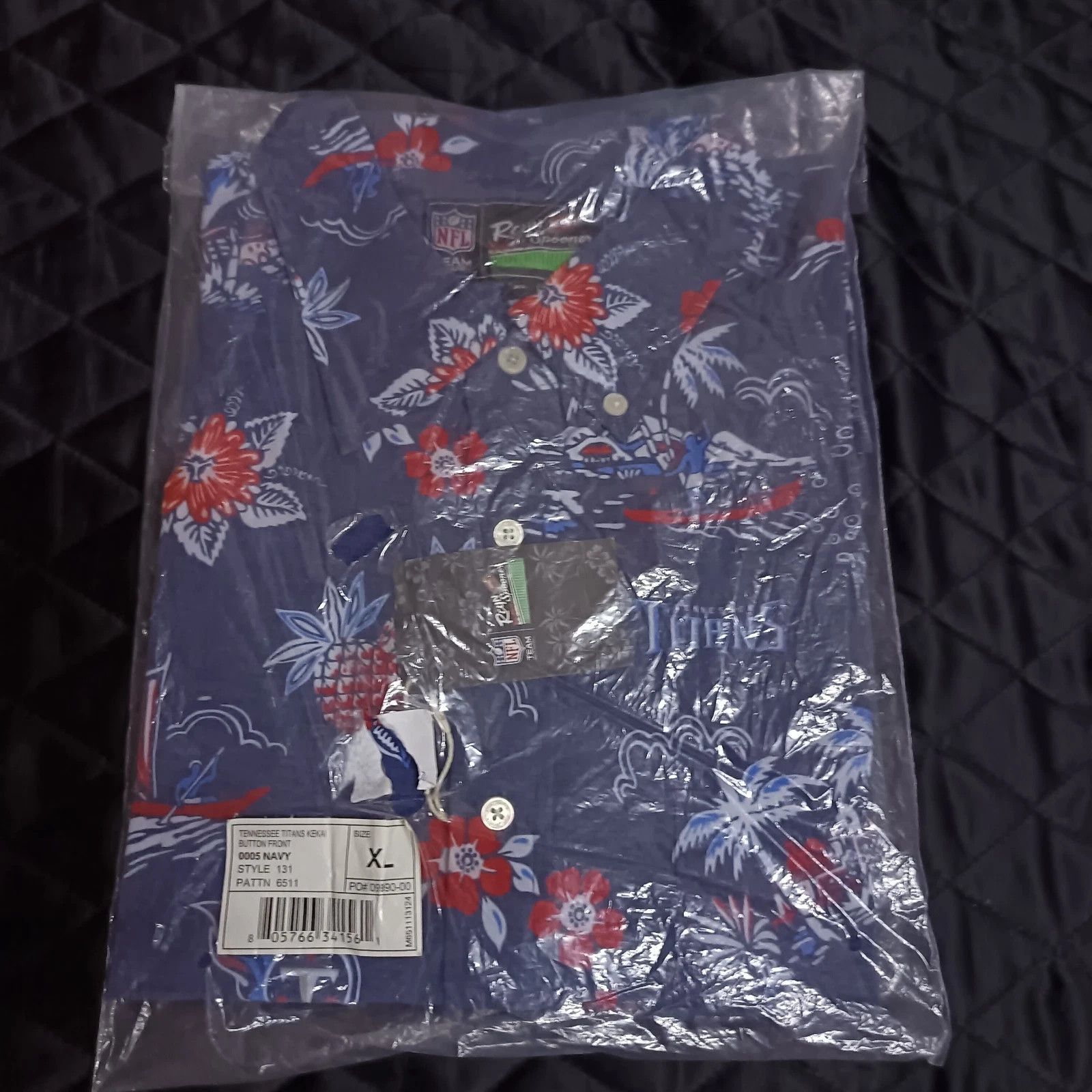 Reyn Spooner Reyn Spooner NFL Tennessee Titans Hawaiian Aloha Shirt Size US XL / EU 56 / 4 - 5 Thumbnail