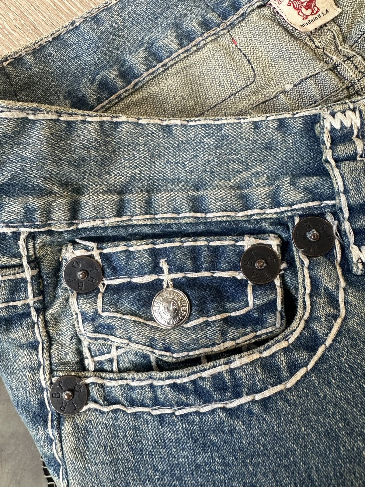 True Religion True Religion Bootcut Jeans Size US 35 - 5 Thumbnail