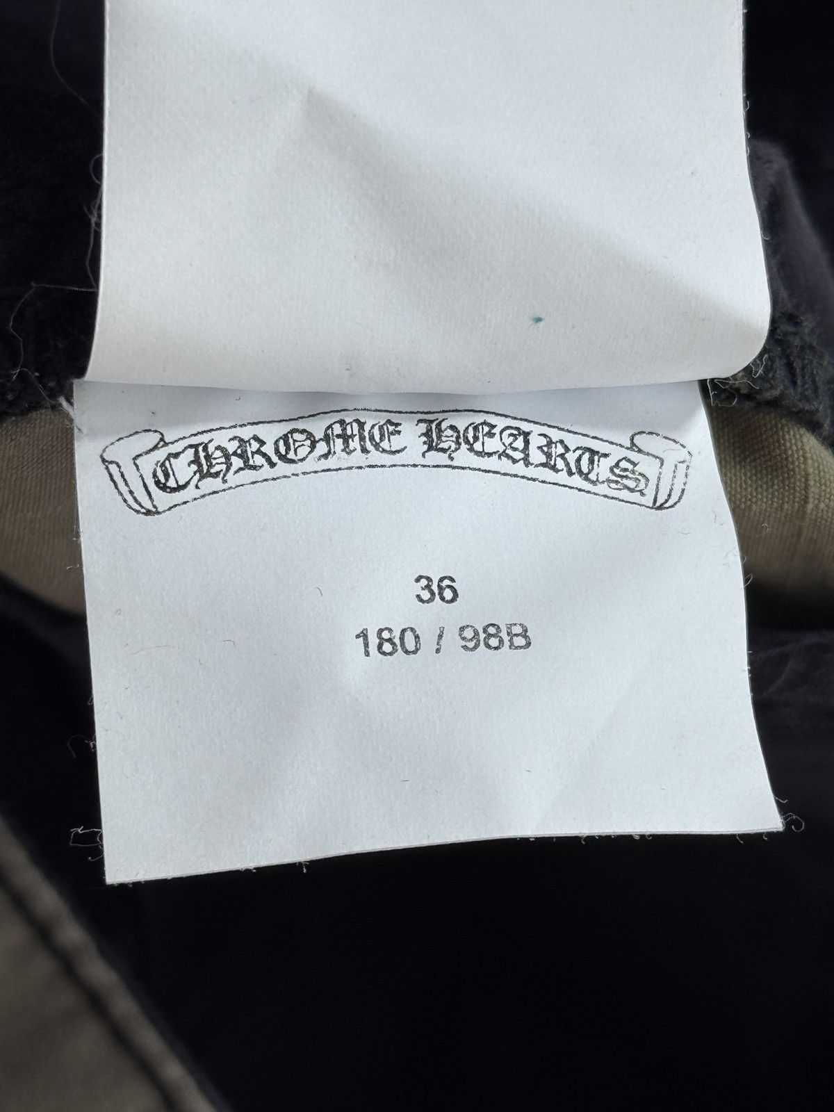 Chrome Hearts SINGLE LEATHER CROSS CAMOUFLAGE CARGO PANTS Size US 36 / EU 52 - 11 Thumbnail