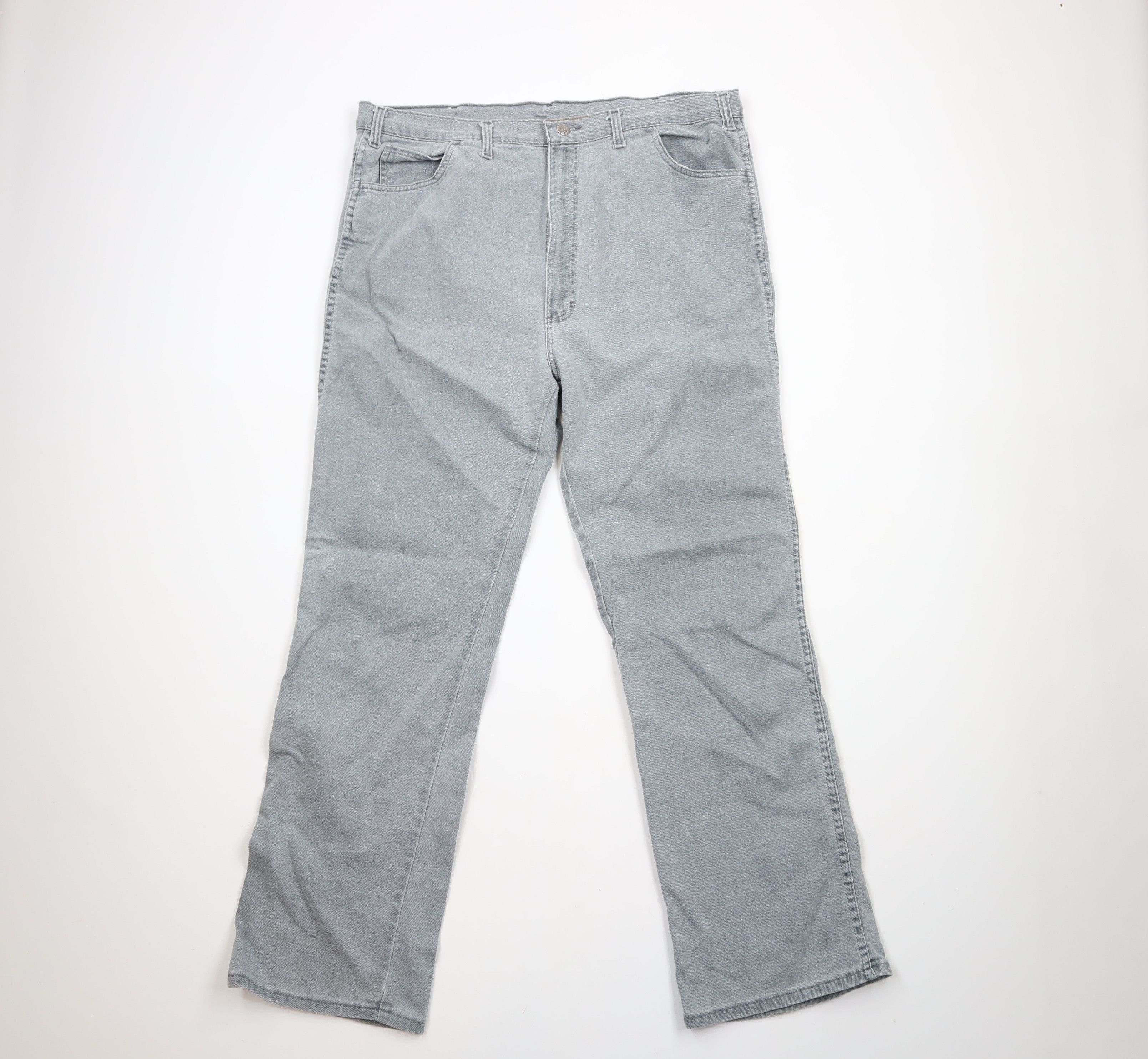 Vintage Vintage 70s Streetwear Stonewash Wide Leg Bell Bottoms Jeans Size US 38 / EU 54 - 1 Thumbnail