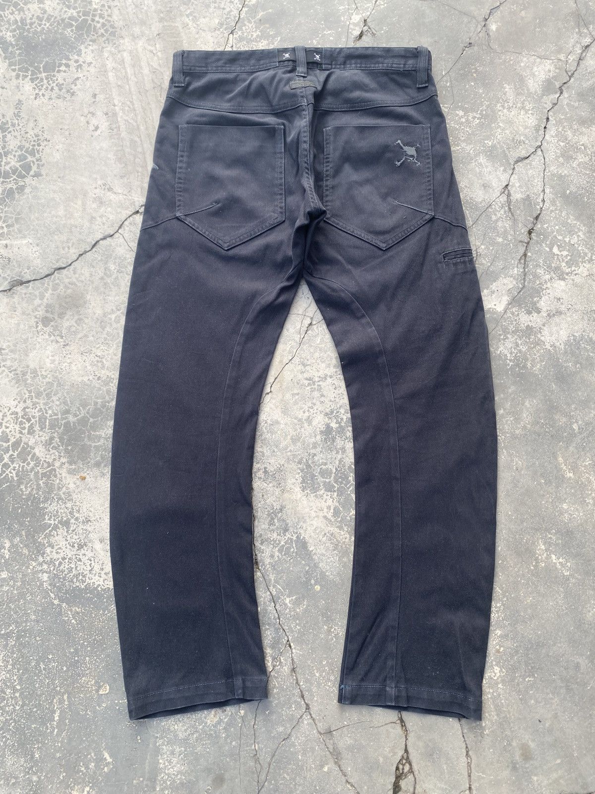 Oakley Vintage OAKLEY Faded Black Curve Pant Size US 32 / EU 48 - 8 Thumbnail
