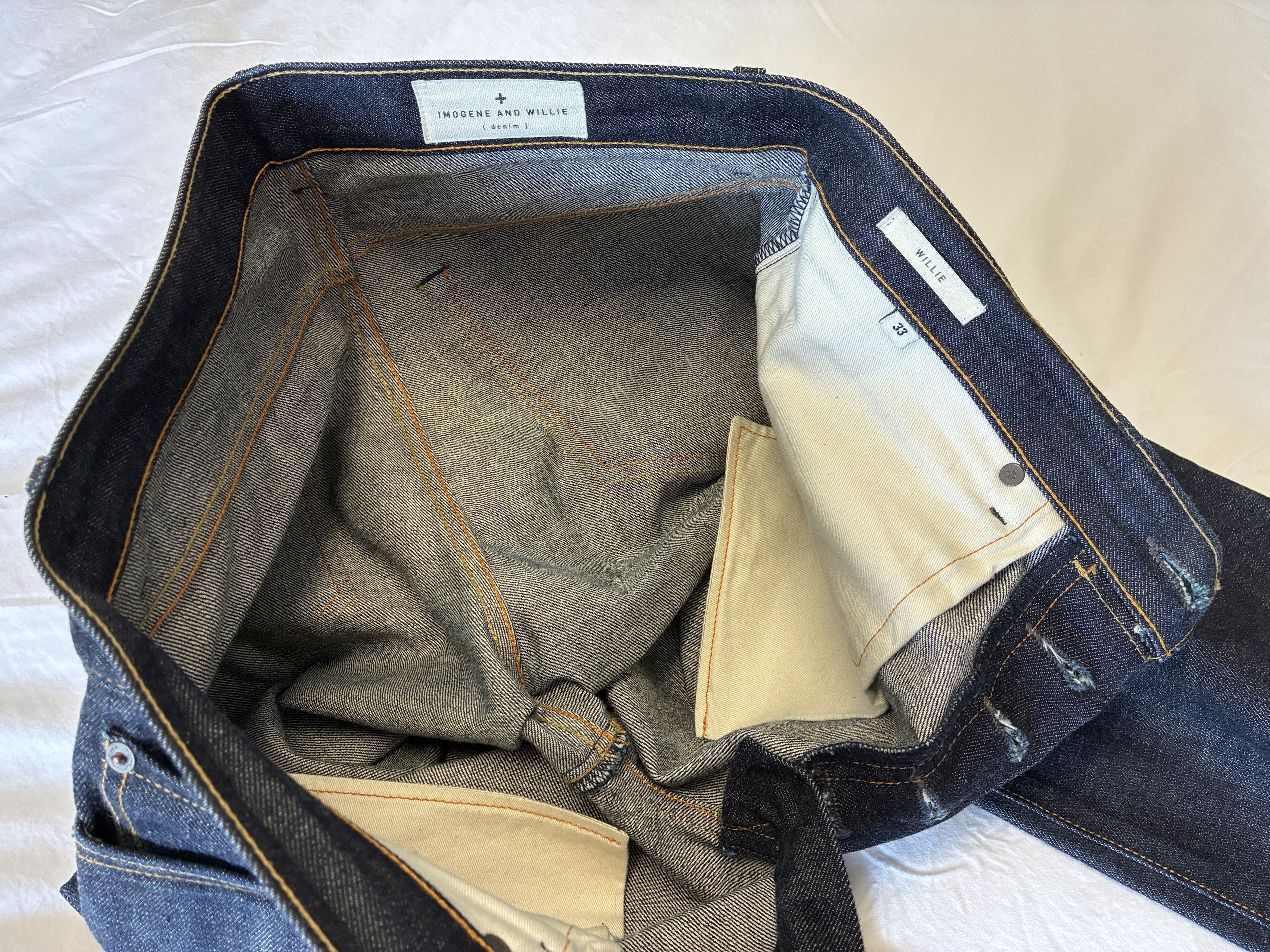 Imogene + Willie Imogene + Willie willie indigo rigid denim jp Size US 33 - 9 Thumbnail