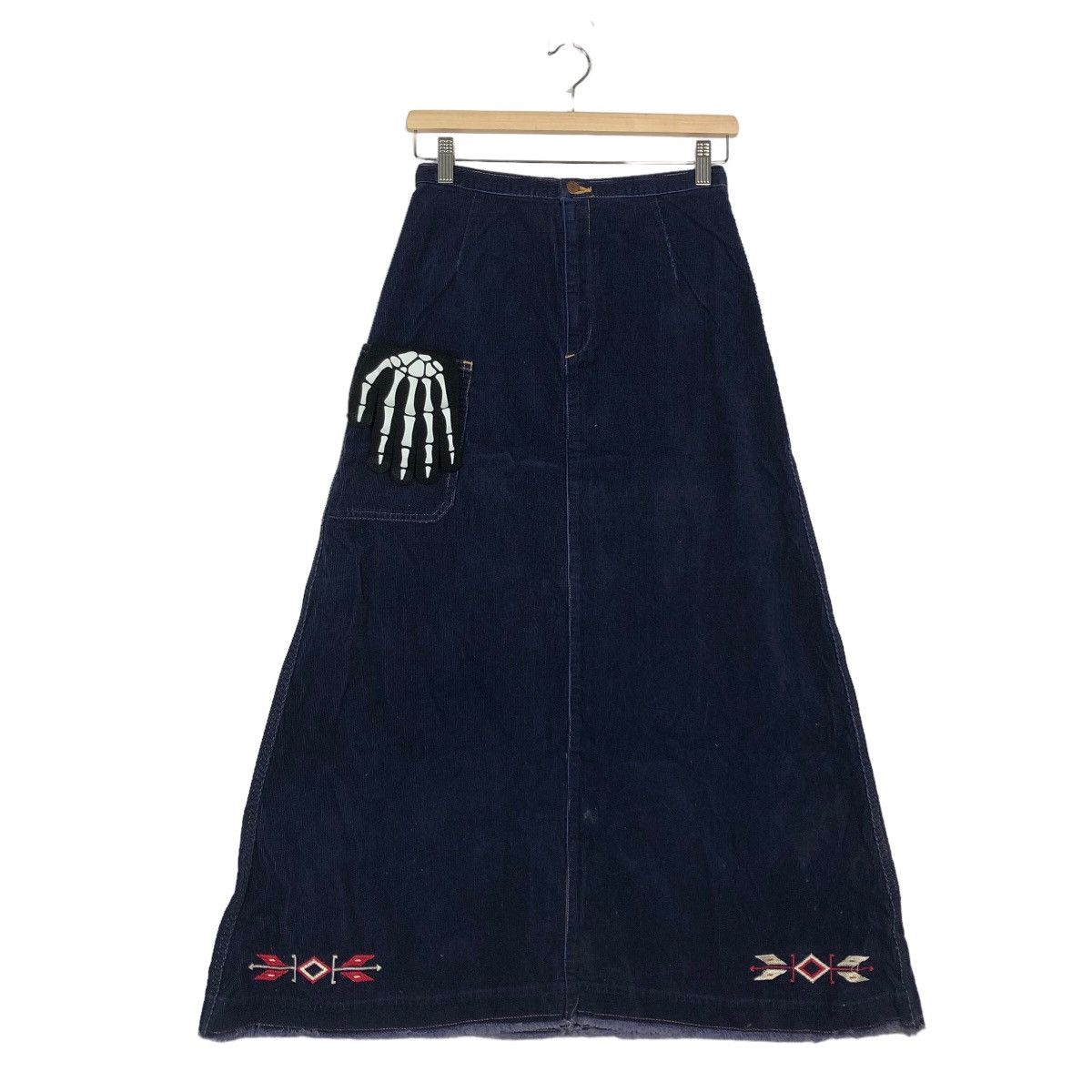 Hysteric Glamour 🔥VERY RARE LONG SKIRT DENIM HYSTERIC GLAMOUR JAPAN Size 24" / US 00 / IT 34 - 1 Thumbnail