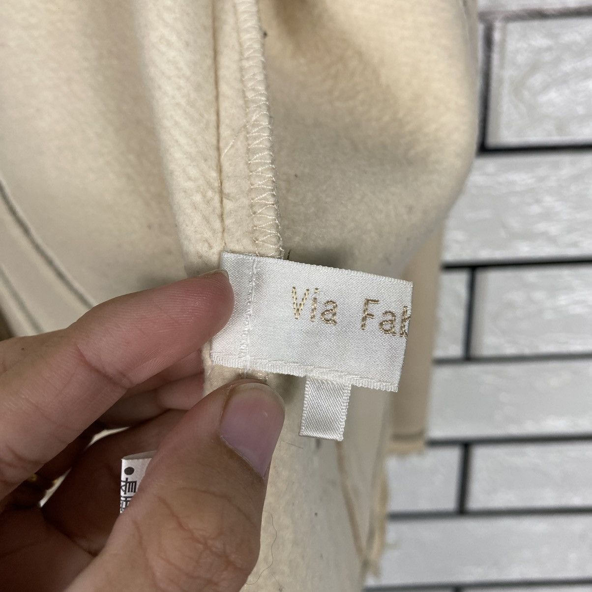 Japanese Brand 📌Vintage Wool Zipper Jacket Via Faburicca Issey Miyake Size US M / EU 48-50 / 2 - 19 Thumbnail