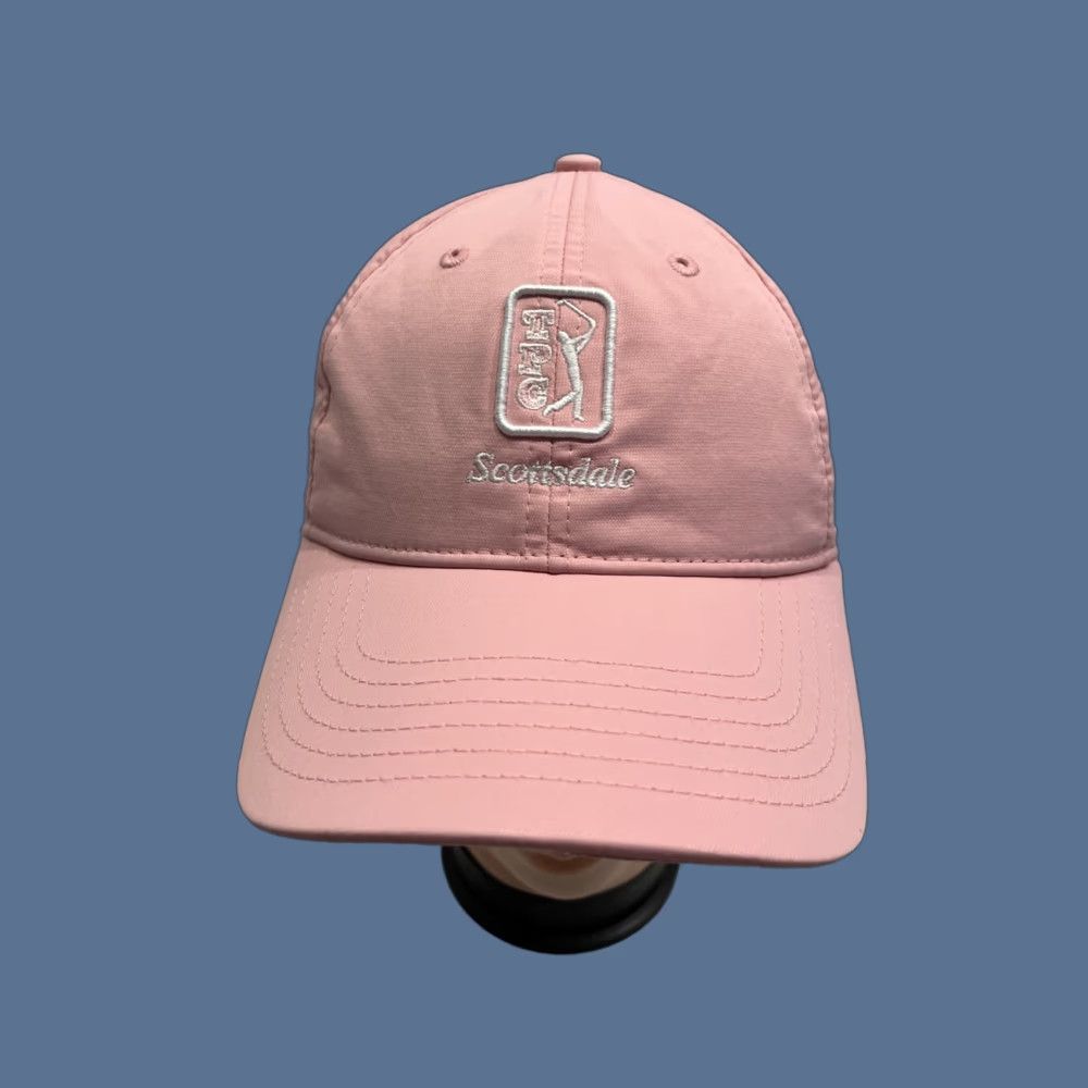Vintage Ahead TPC Scottsdale Women’s Pink Golf Adjustable Strap-Back Baseball Hat Cap Shirt? Size ONE SIZE - 1 Thumbnail