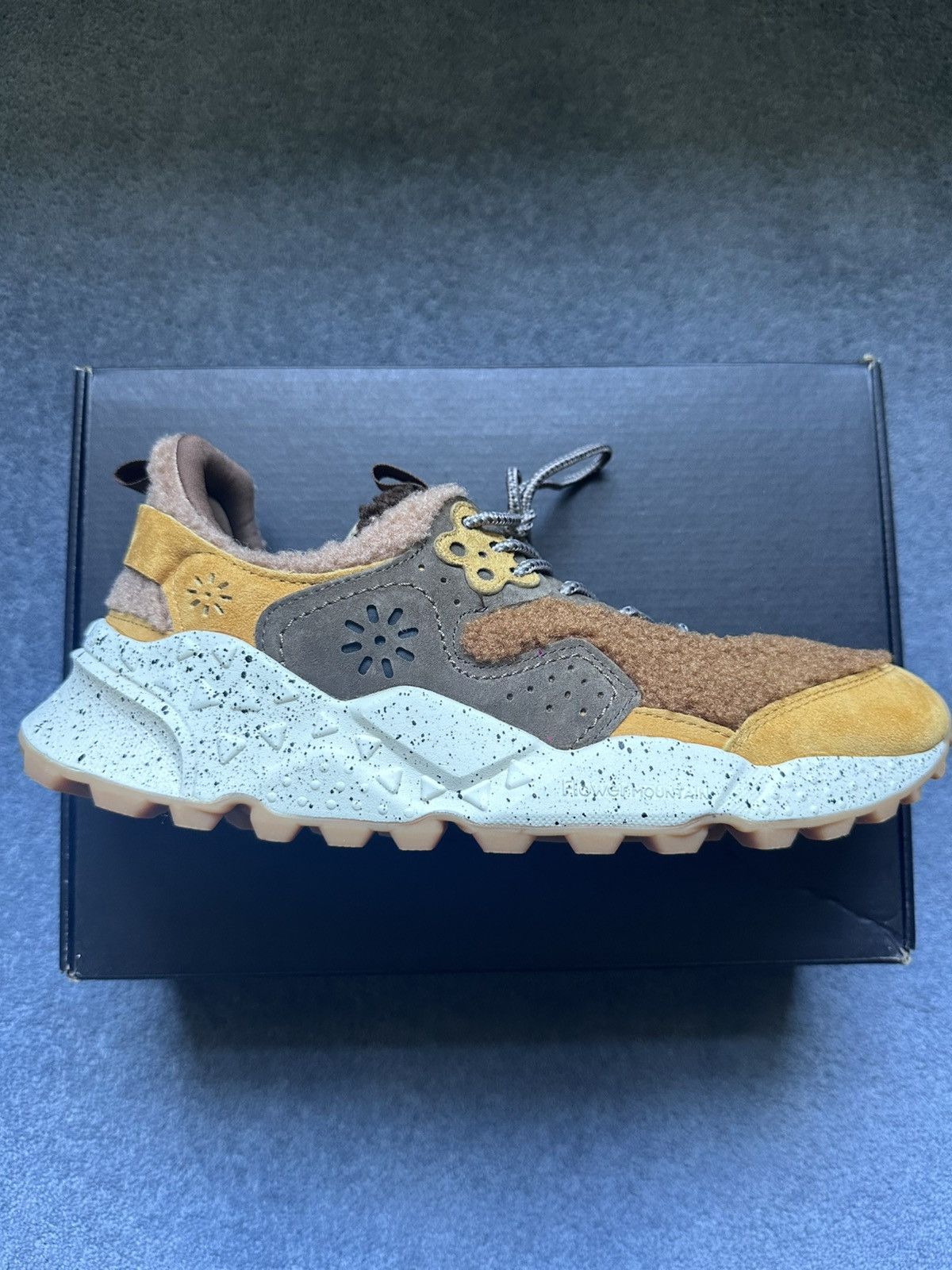 Other YMC x Flower Mountain suede / teddy bear sneakers Size US 10.5 / EU 43-44 - 5 Thumbnail