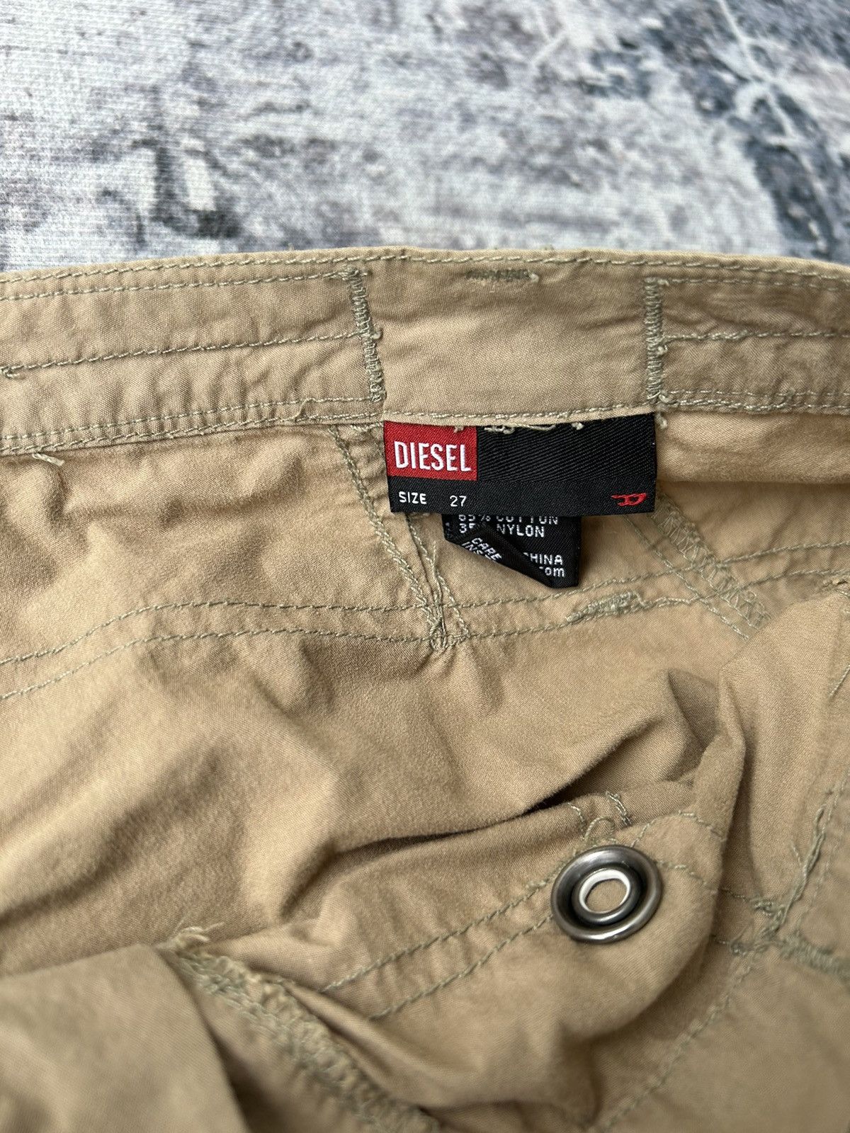 Diesel Diesel Multipocket Three Quarter Pants Size 30" / US 8 / IT 44 - 9 Thumbnail
