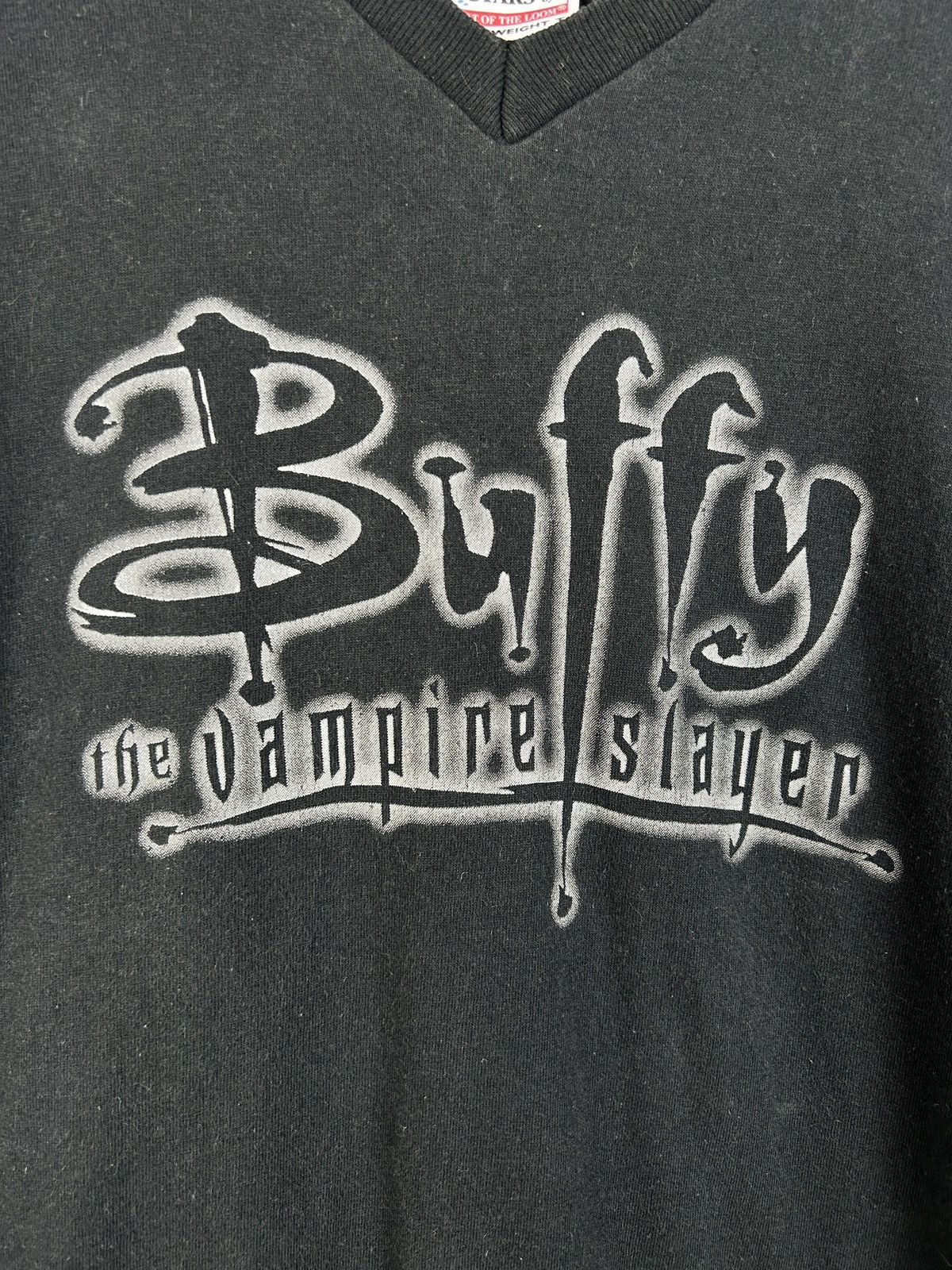 Vintage 90s Vintage Buffy The Vampire Slayer 1999 Fox Tee Black M Size US M / EU 48-50 / 2 - 2 Thumbnail