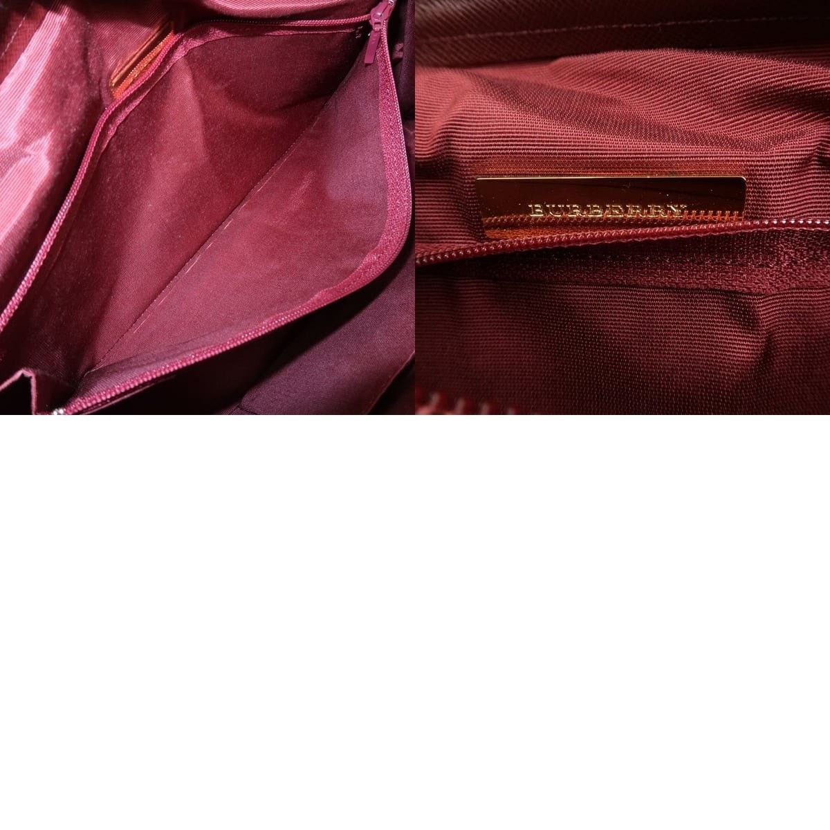Burberry Burberry Nova Check Coated Canvas Shoulder Bag Beige Size ONE SIZE - 8 Thumbnail