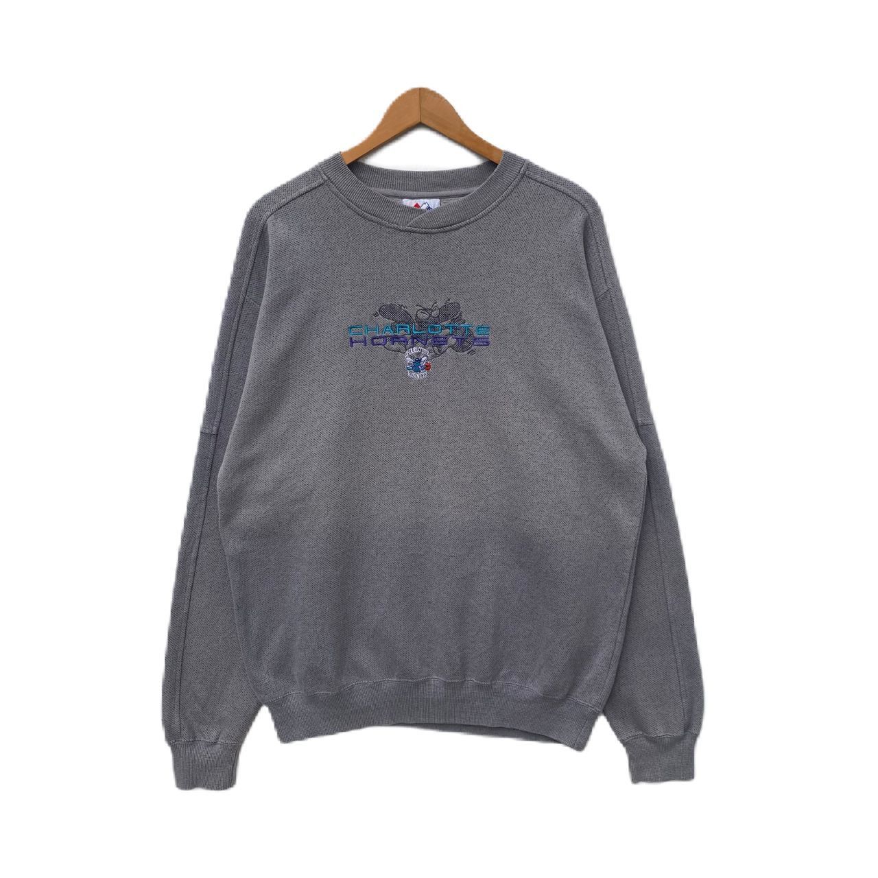 NBA VTG CHARLOTTE HORNETS NBA SWEASHIRT MEDIUM LARGE PULLOVER Size US M / EU 48-50 / 2 - 1 Thumbnail