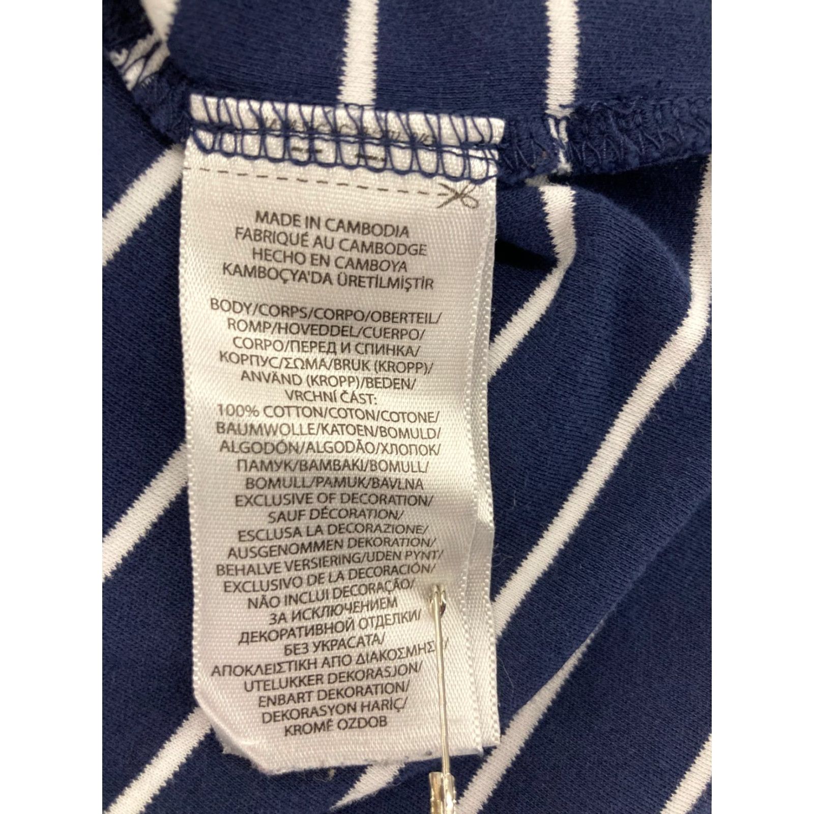 Polo Ralph Lauren Polo Ralph Lauren Mens Shirt XL Blue Striped Classic Fit Polo Size US XL / EU 56 / 4 - 5 Thumbnail