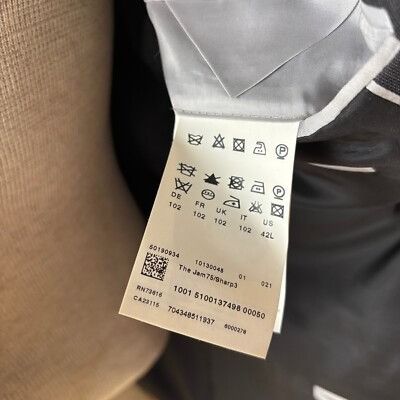 Hugo Boss Hugo Boss Pure Wool Blazer Jacket 2 Button Gray Sport Coat S Size 42L - 2 Thumbnail