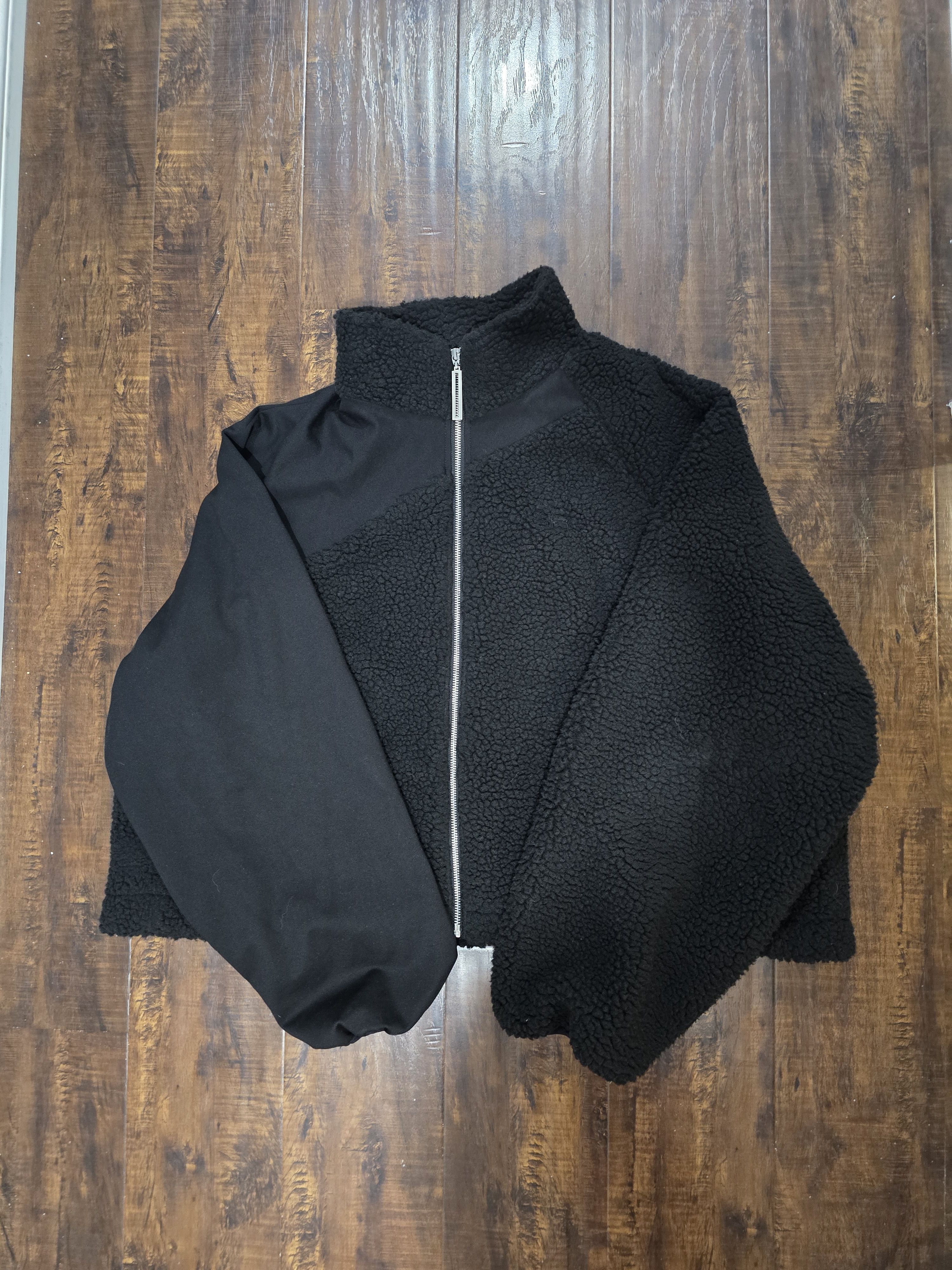 SPENCER BADU Spencer Badu Asymmetrical Fleece Jacket Size US L / EU 52-54 / 3 - 1 Thumbnail