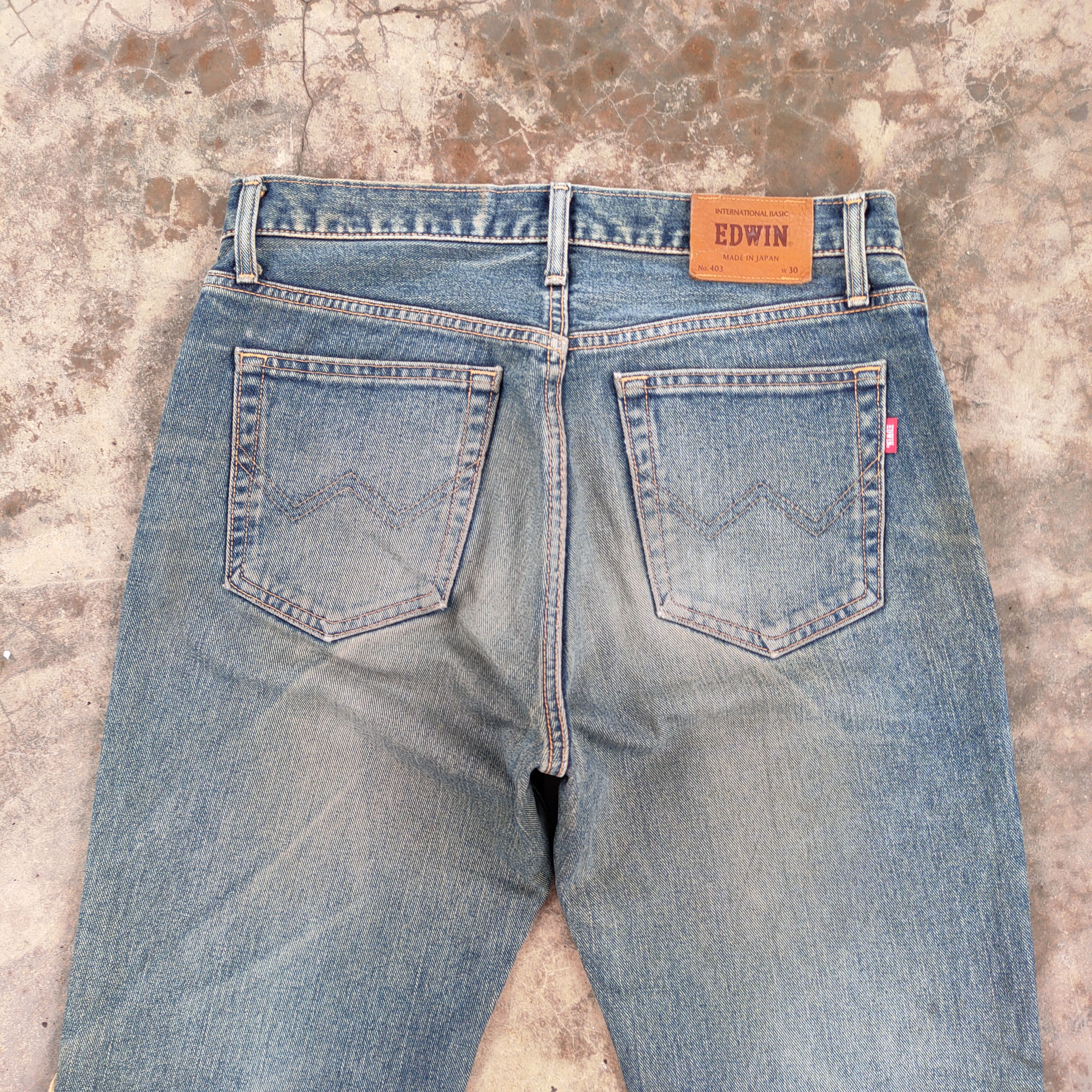 Edwin Vintage Edwin rusty faded distressed jeans denim pants Size US 32 / EU 48 - 12 Thumbnail