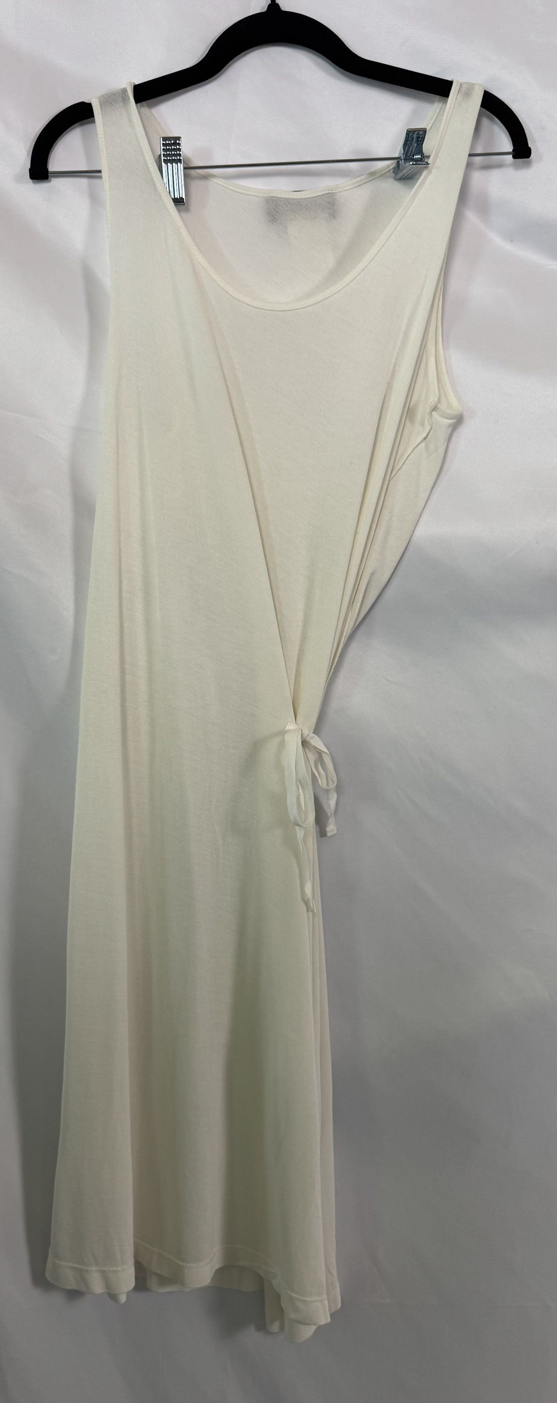 Ann Demeulemeester Ann Demeulemeester Ivory White Rayon Maxi Tank Dress Size 27" / US 4 / IT 40 - 7 Thumbnail