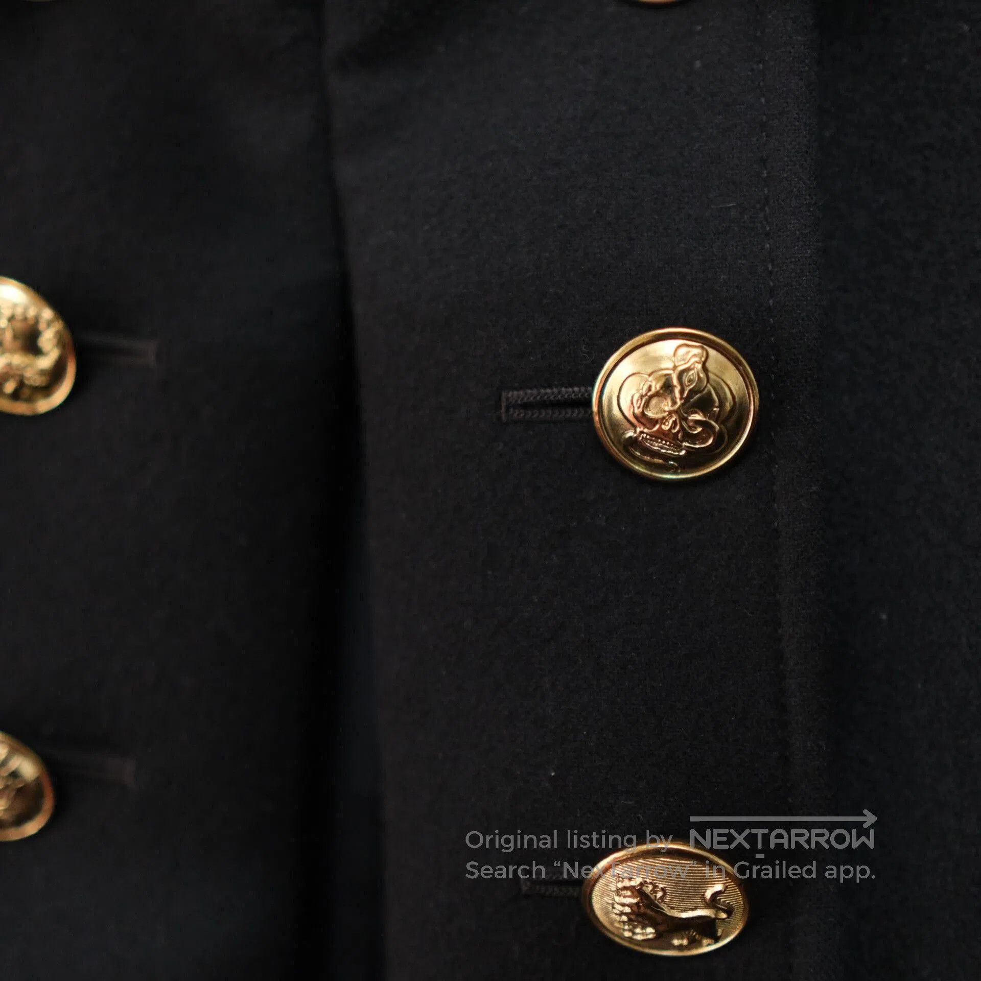 Yohji Yamamoto Yohji Yamamoto Napoleon Gold Button Coat. Size US M / EU 48-50 / 2 - 4 Thumbnail