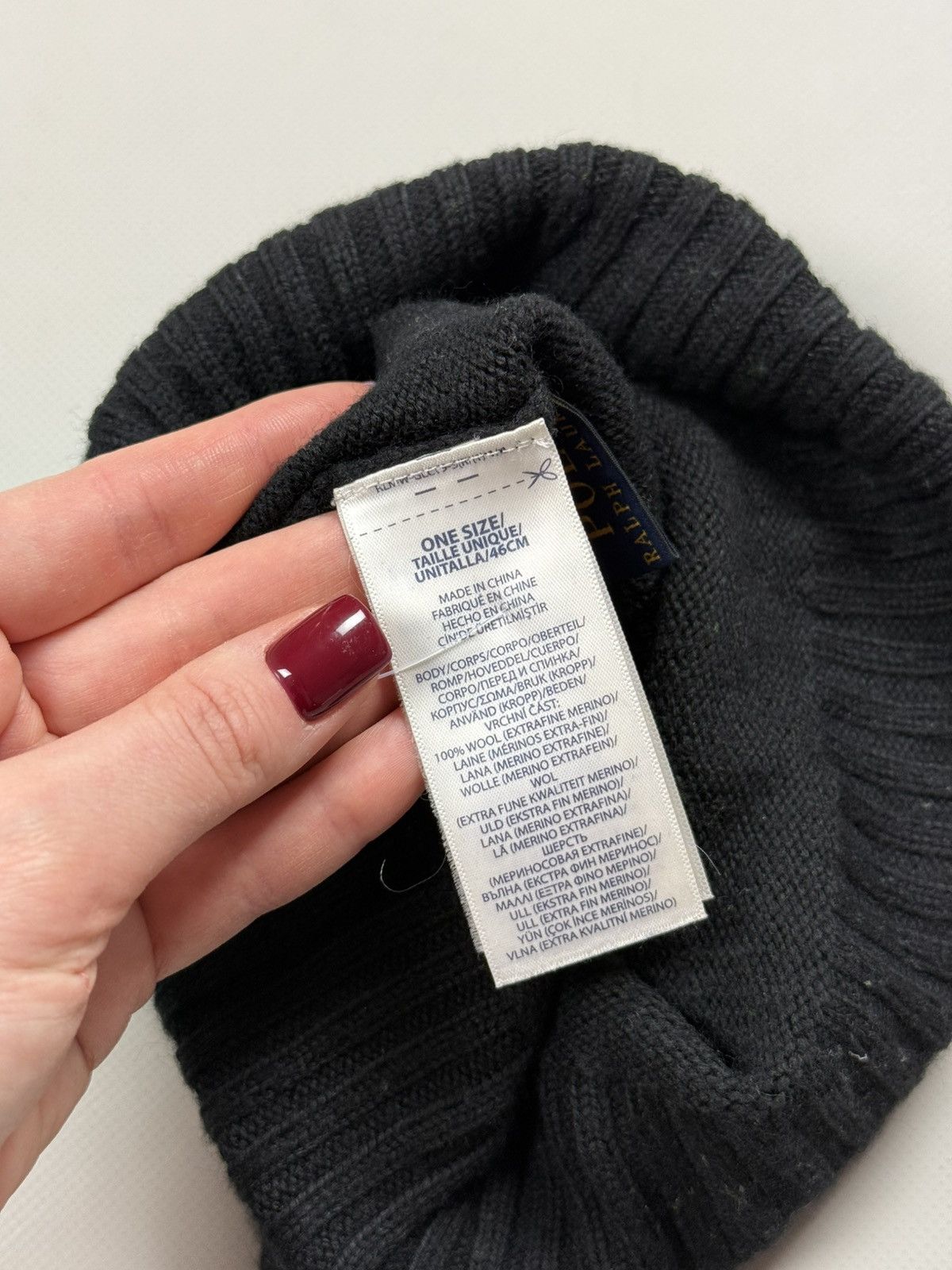 Polo Ralph Lauren Polo Ralph Lauren Merino Wool Beanie Hat One Size Size ONE SIZE - 12 Thumbnail