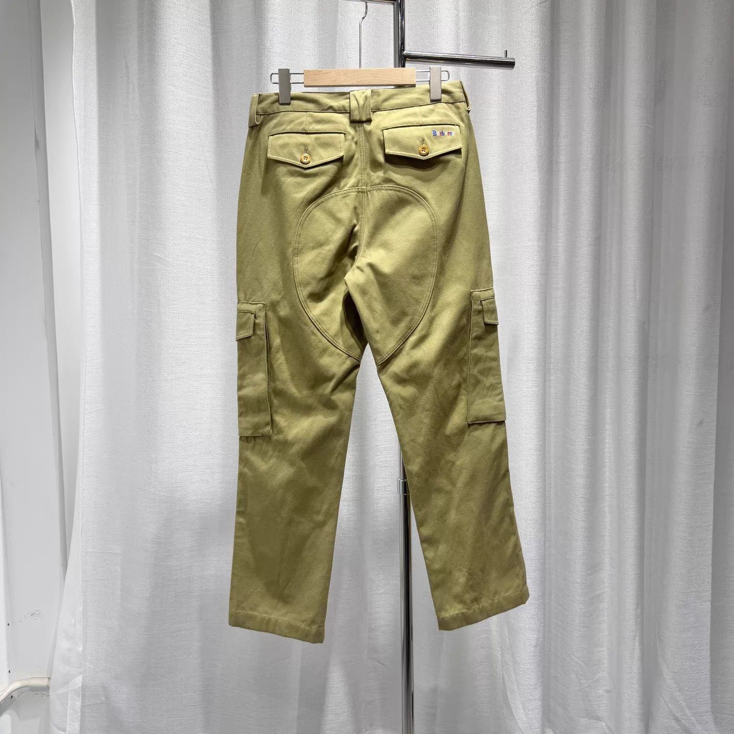 Burberry Burberry 99 New Khaki Cargo Col Logo Embroidery 46 Size US 30 / EU 46 - 2 Thumbnail
