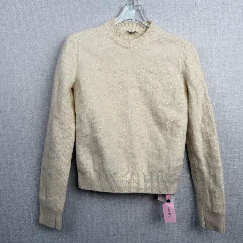 Hermes Hermes Long Sleeve Crew Neck Wool Sweater Size XS / US 0-2 / IT 36-38 - 1 Thumbnail