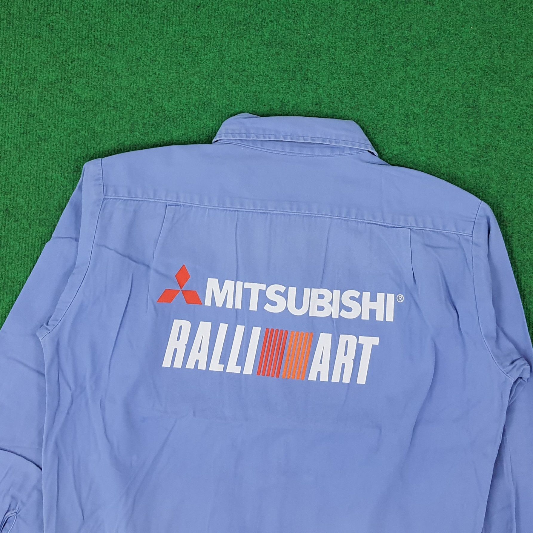 Japanese Brand × Vintage Vintage Mitsubishi RalliArt Japan Motorsports Jacket C222N18 Size US S / EU 44-46 / 1 - 2 Thumbnail