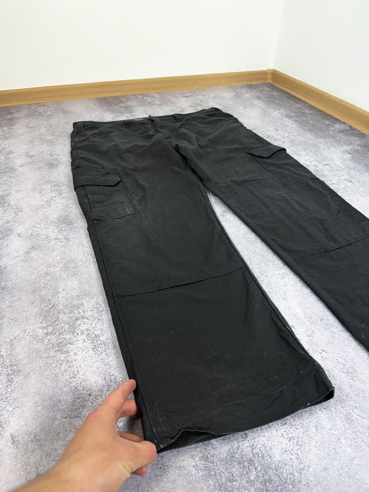 Dickies Vintage Dickies Double Knee Cargo Carpenter USA Work Pants Size US 40 / EU 56 - 3 Thumbnail