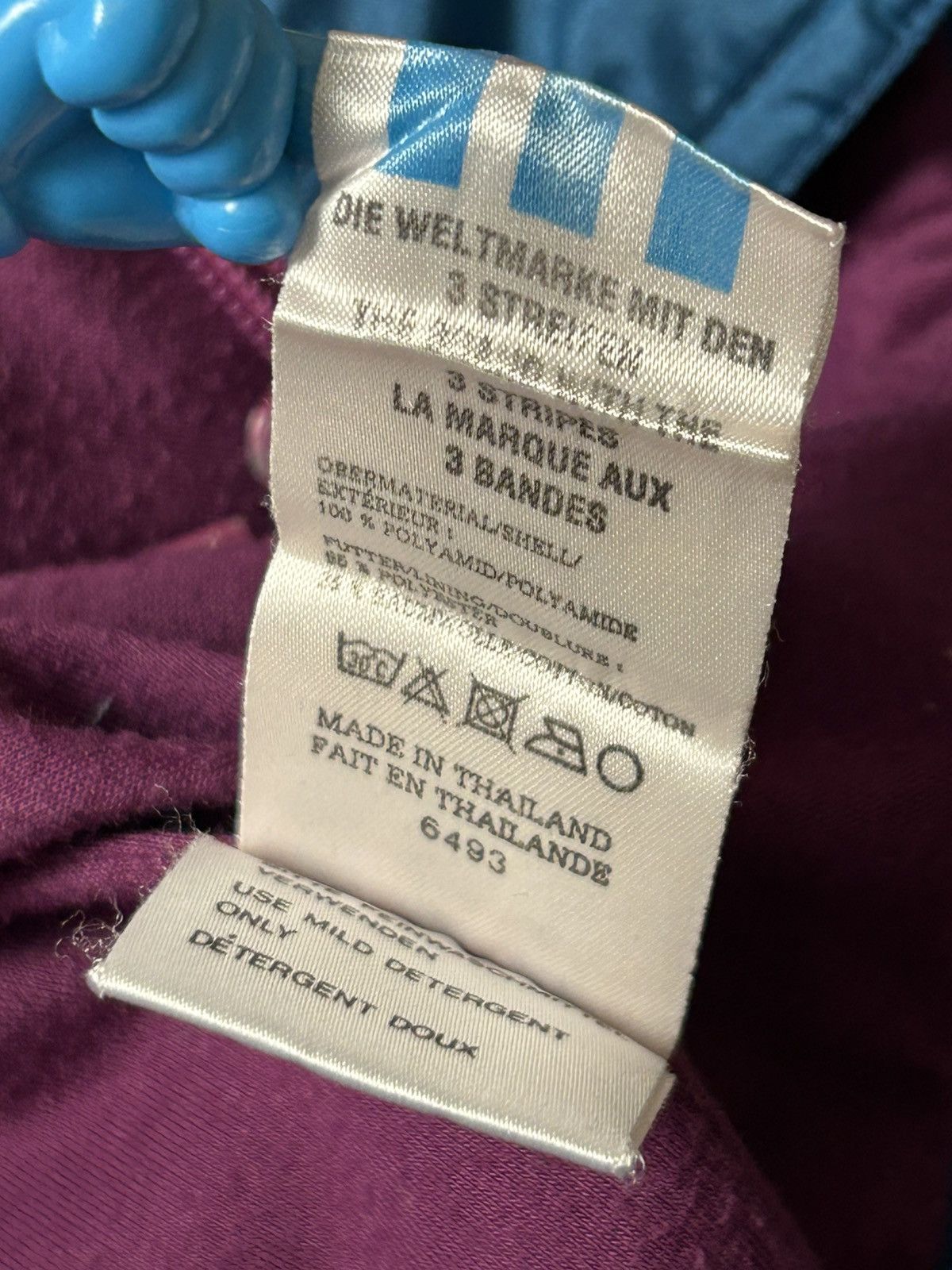 Adidas Vintage 90's Adidas Small Logo Track Jacket Retro Rave Y2K Size US L / EU 52-54 / 3 - 7 Thumbnail