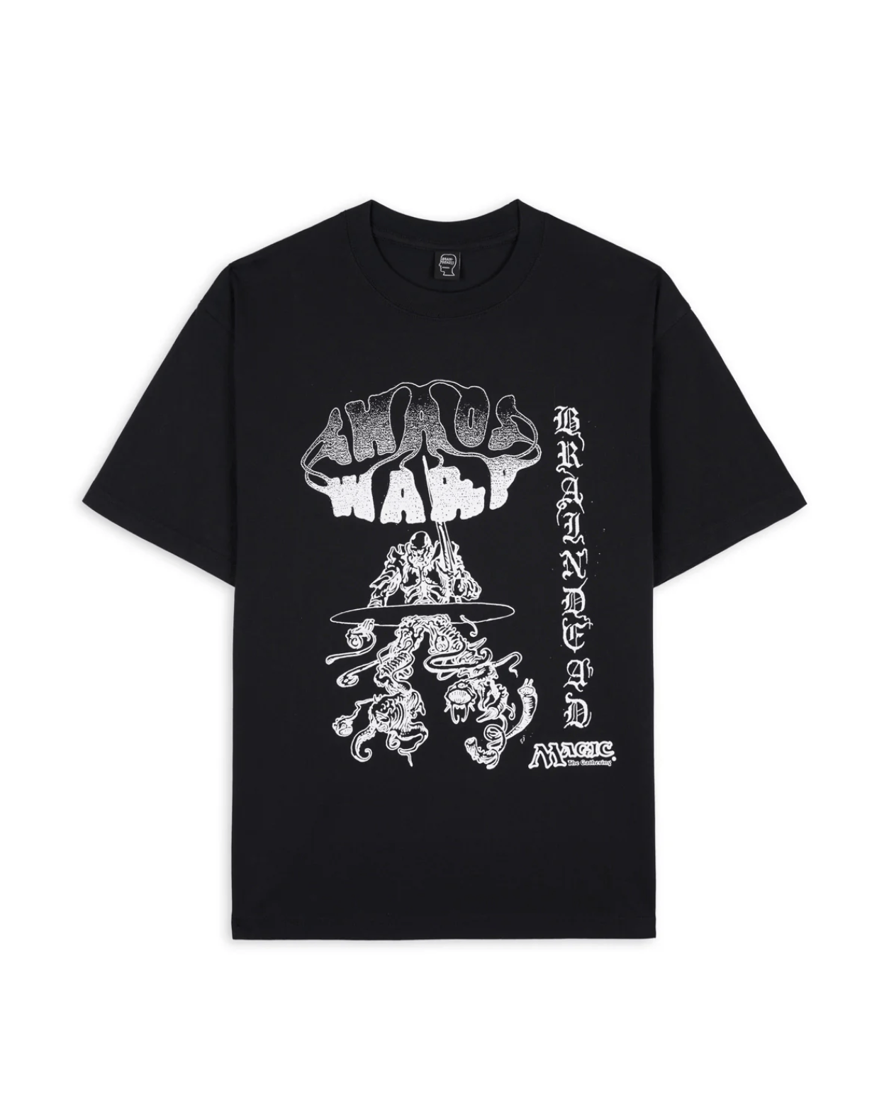 Brain Dead Brain Dead Magic The Gathering Chaos Warp Tee in Black Size US S / EU 44-46 / 1 - 1 Thumbnail