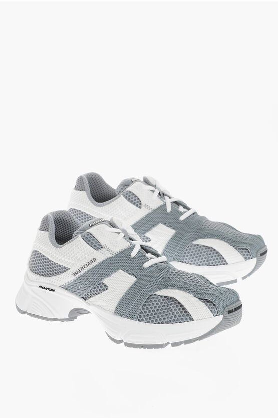 Mesh Fabric Phantom Low-Top Sneakers