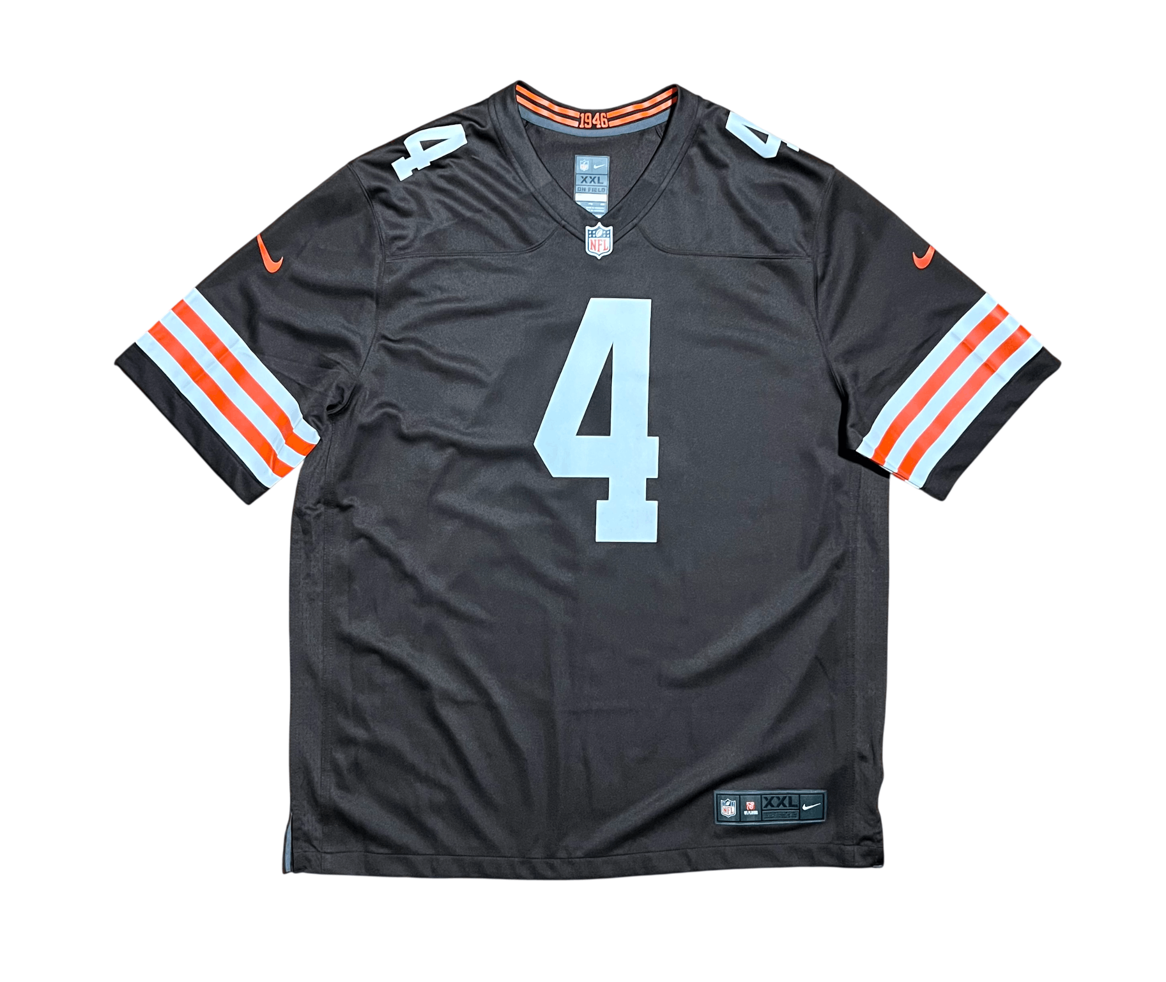 Nike Deshaun Watson Cleveland Browns Nike NFL Football Jersey Size US XXL / EU 58 / 5 - 1 Thumbnail
