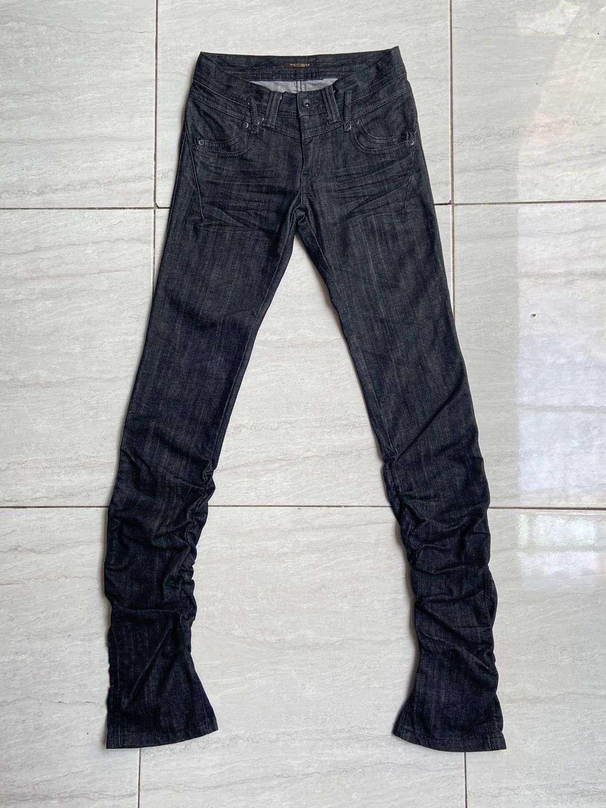 Designer × If Six Was Nine × Japanese Brand CHELSEAGARB Black Long Pants Size US 27 - 7 Thumbnail