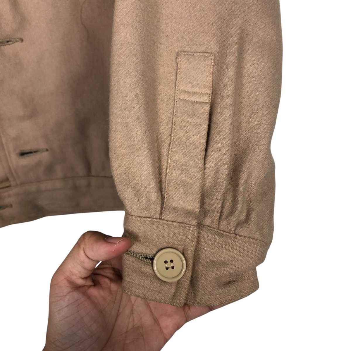 Issey Miyake 📌Vintage Bomber Jacket Wool Gilmac Tokyo Issey Miyake Size US M / EU 48-50 / 2 - 16 Thumbnail