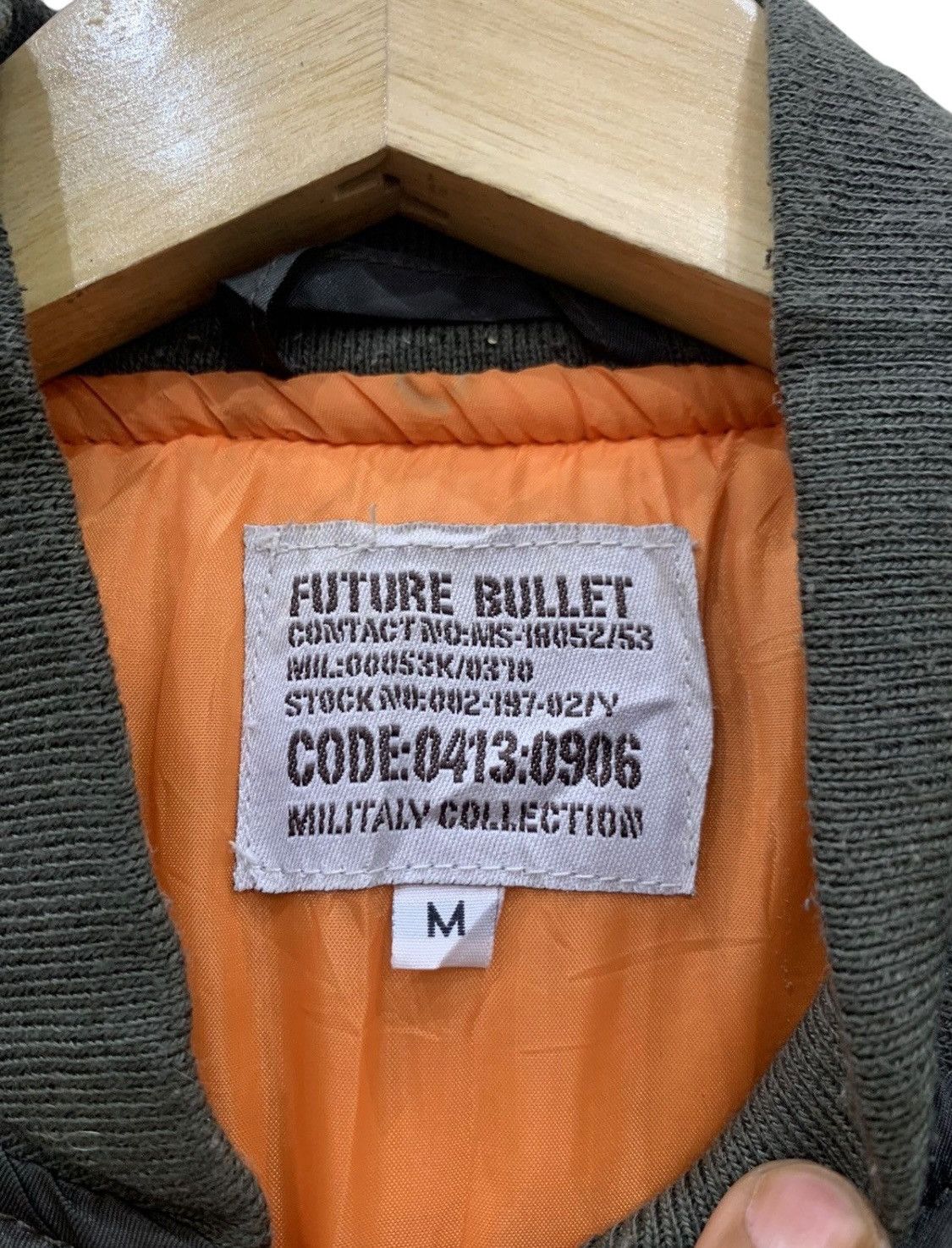 Beauty Beast × Le Grande Bleu (L.G.B.) 🔥Vintage Future Bullet JESUS US AIR FORCE bombers jacket Size US M / EU 48-50 / 2 - 6 Thumbnail