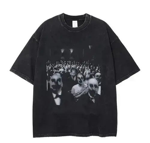 Other Oversized Gothic Printed T-Shirt Size US XL / EU 56 / 4 - 1 Thumbnail