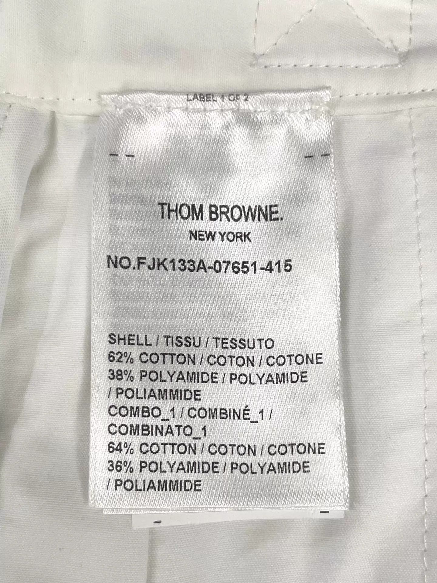 Thom Browne THOM BROWNE Preppy Button Mini Skirt Size 36 Size 25" / US 0 / IT 36 - 6 Thumbnail